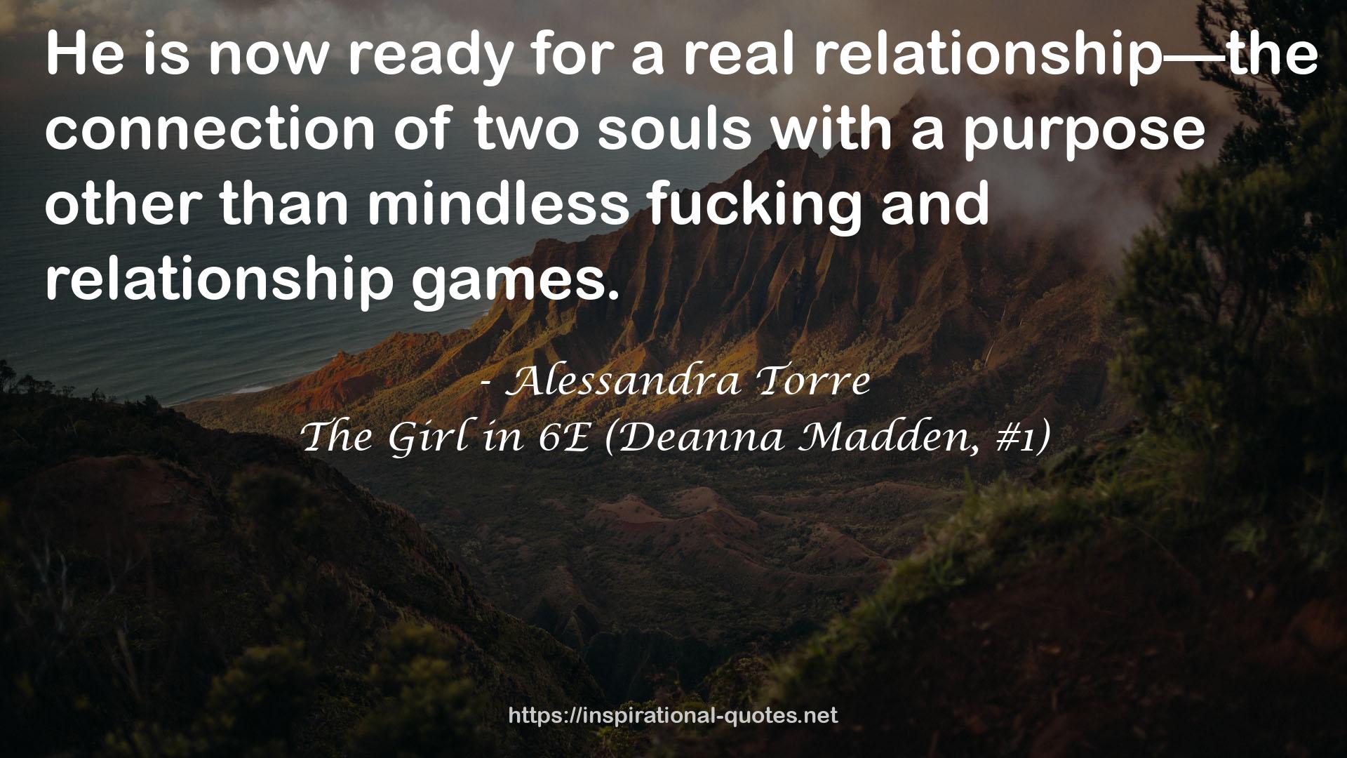 The Girl in 6E (Deanna Madden, #1) QUOTES