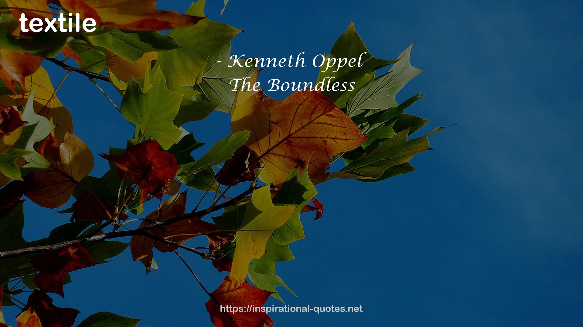 Kenneth Oppel QUOTES