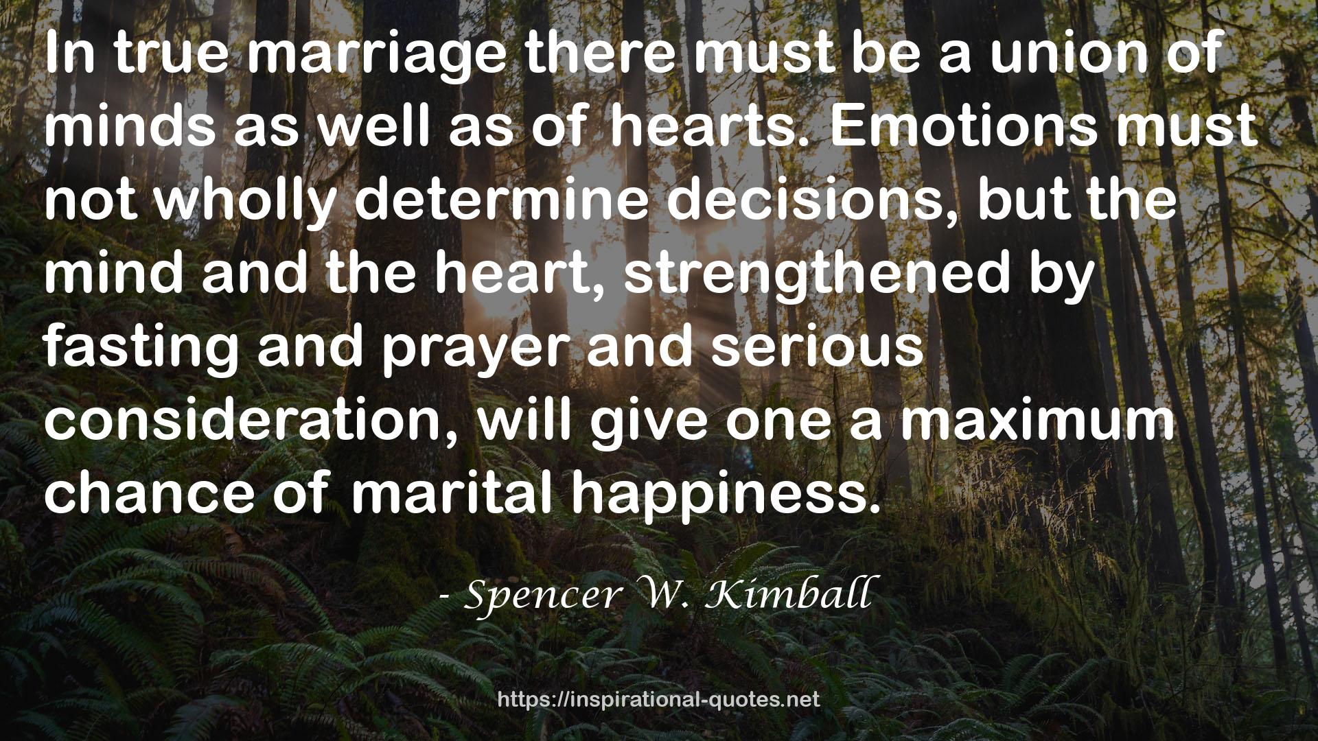 Spencer W. Kimball QUOTES