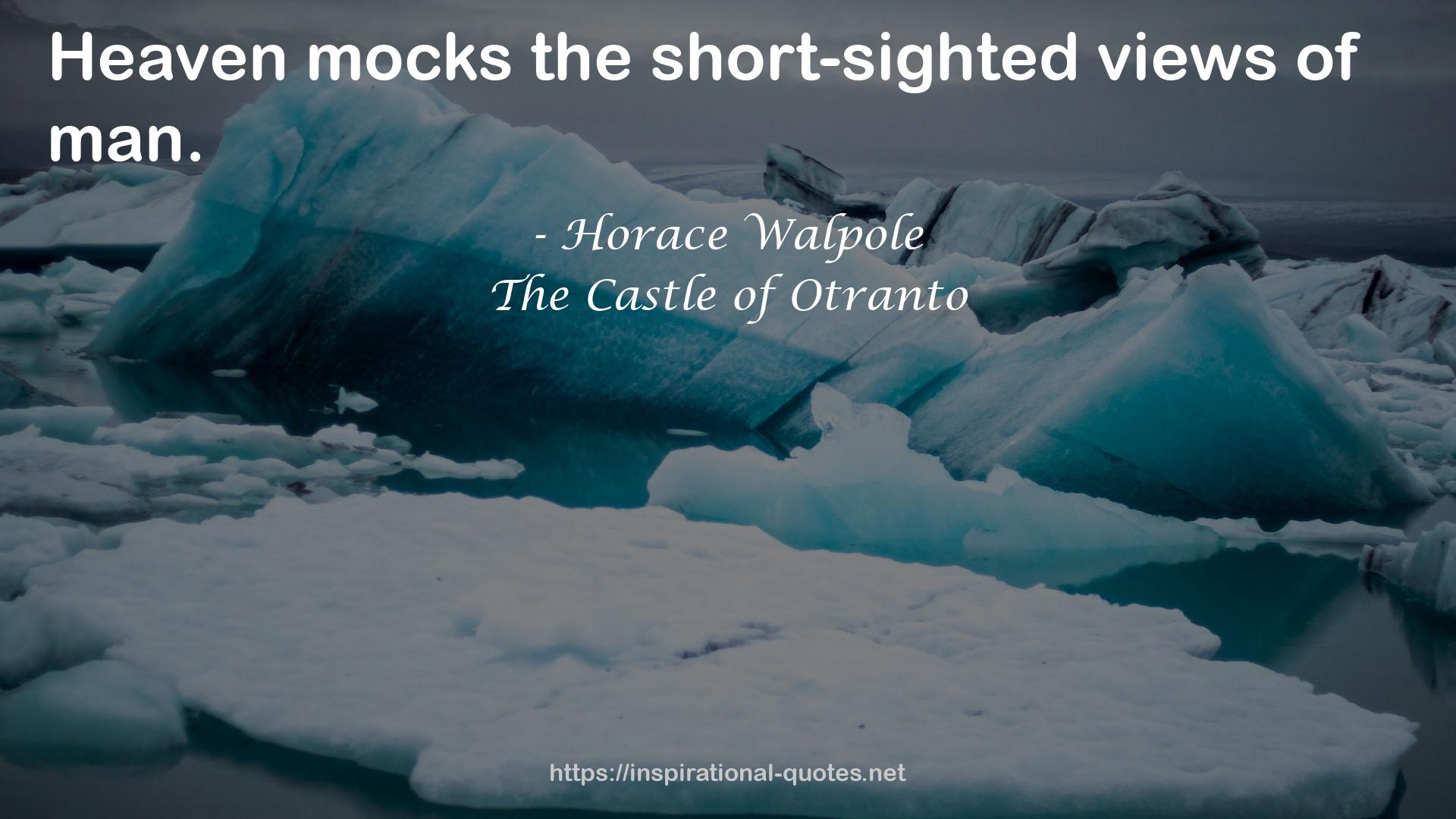 the short-sighted views  QUOTES