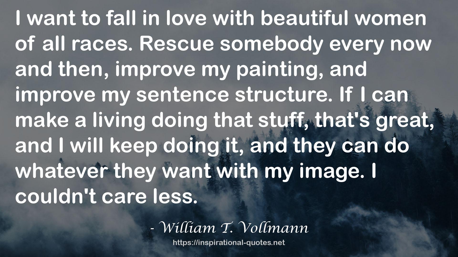 William T. Vollmann QUOTES