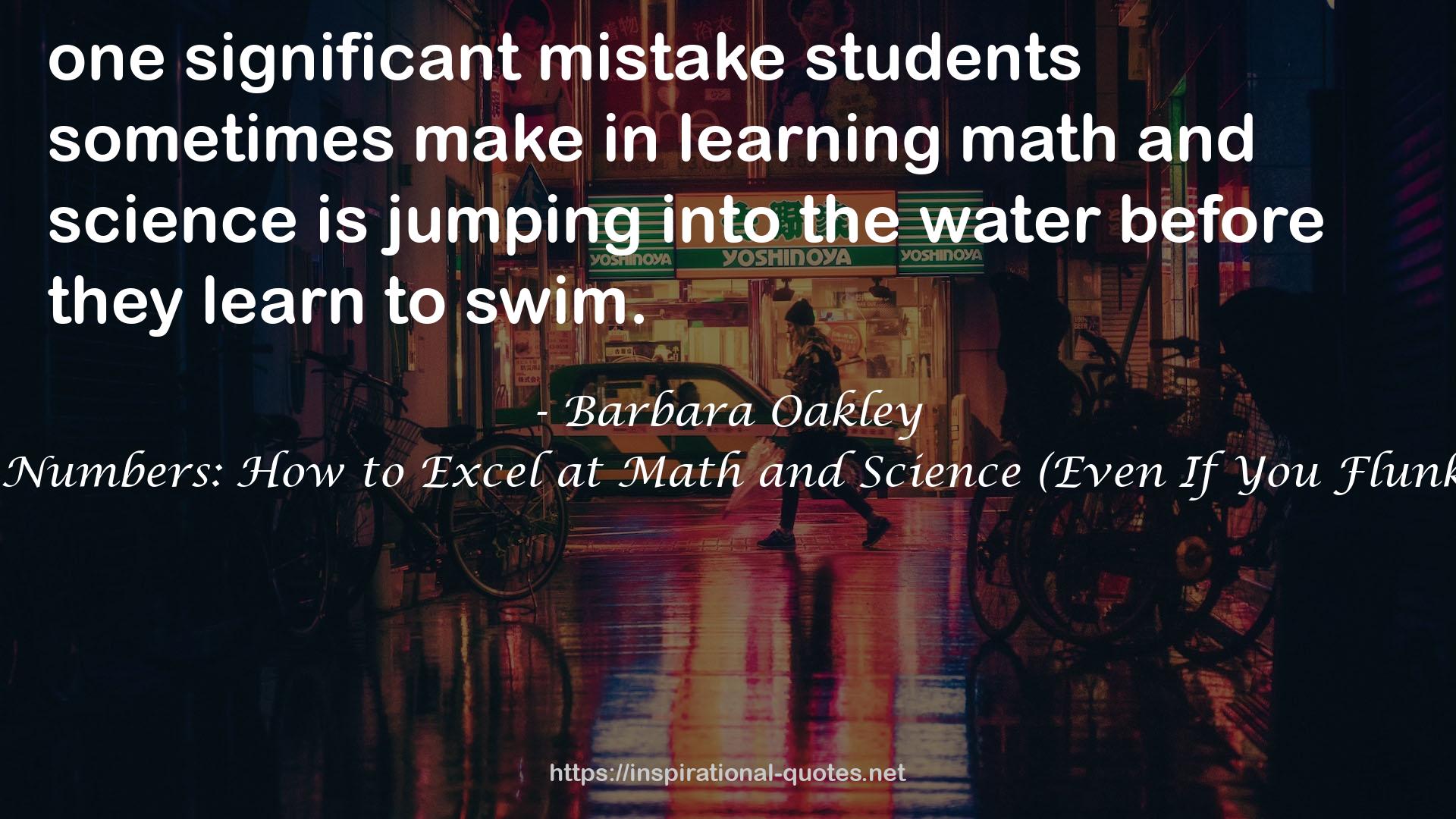 Barbara Oakley QUOTES