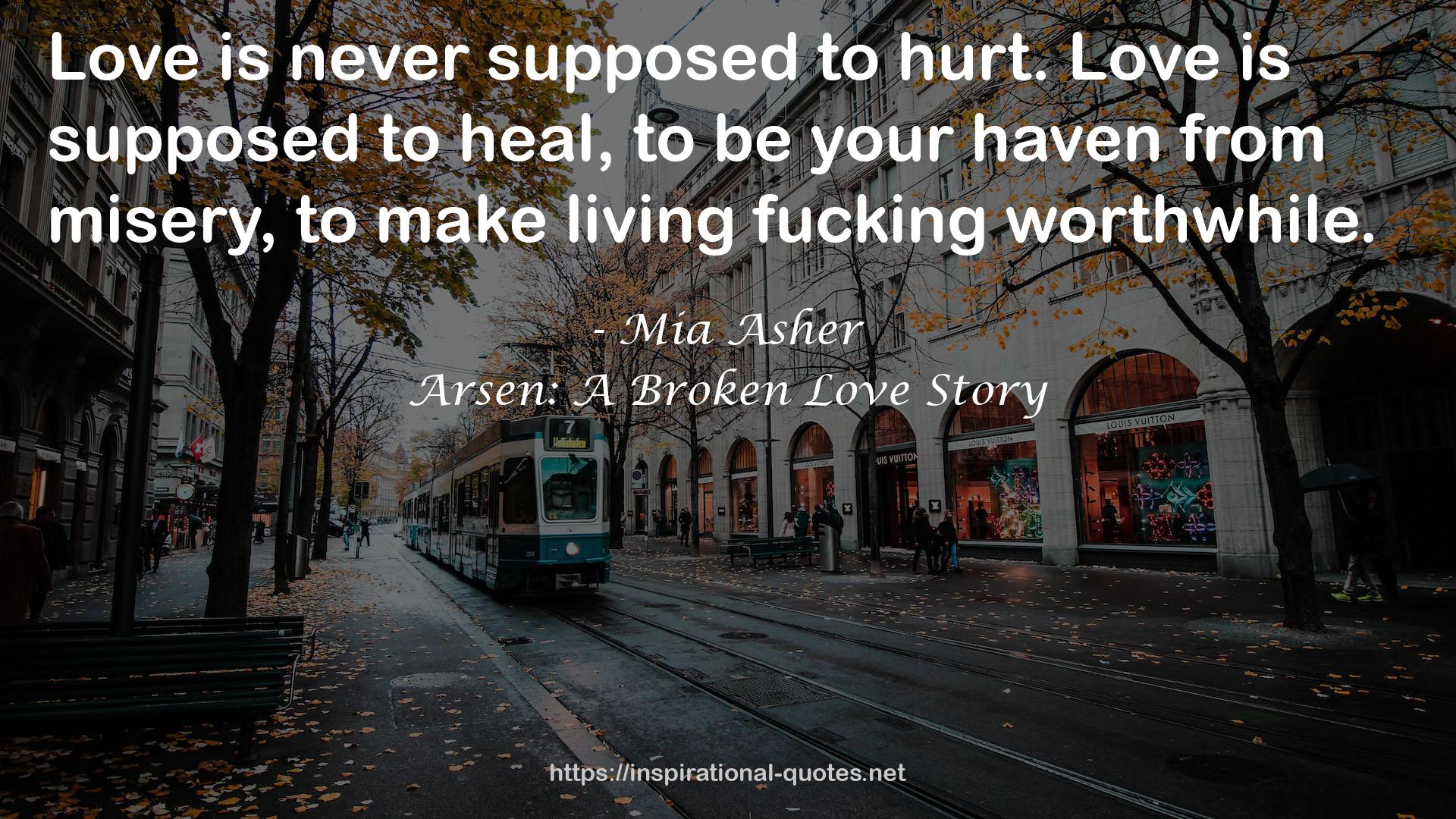 Arsen: A Broken Love Story QUOTES