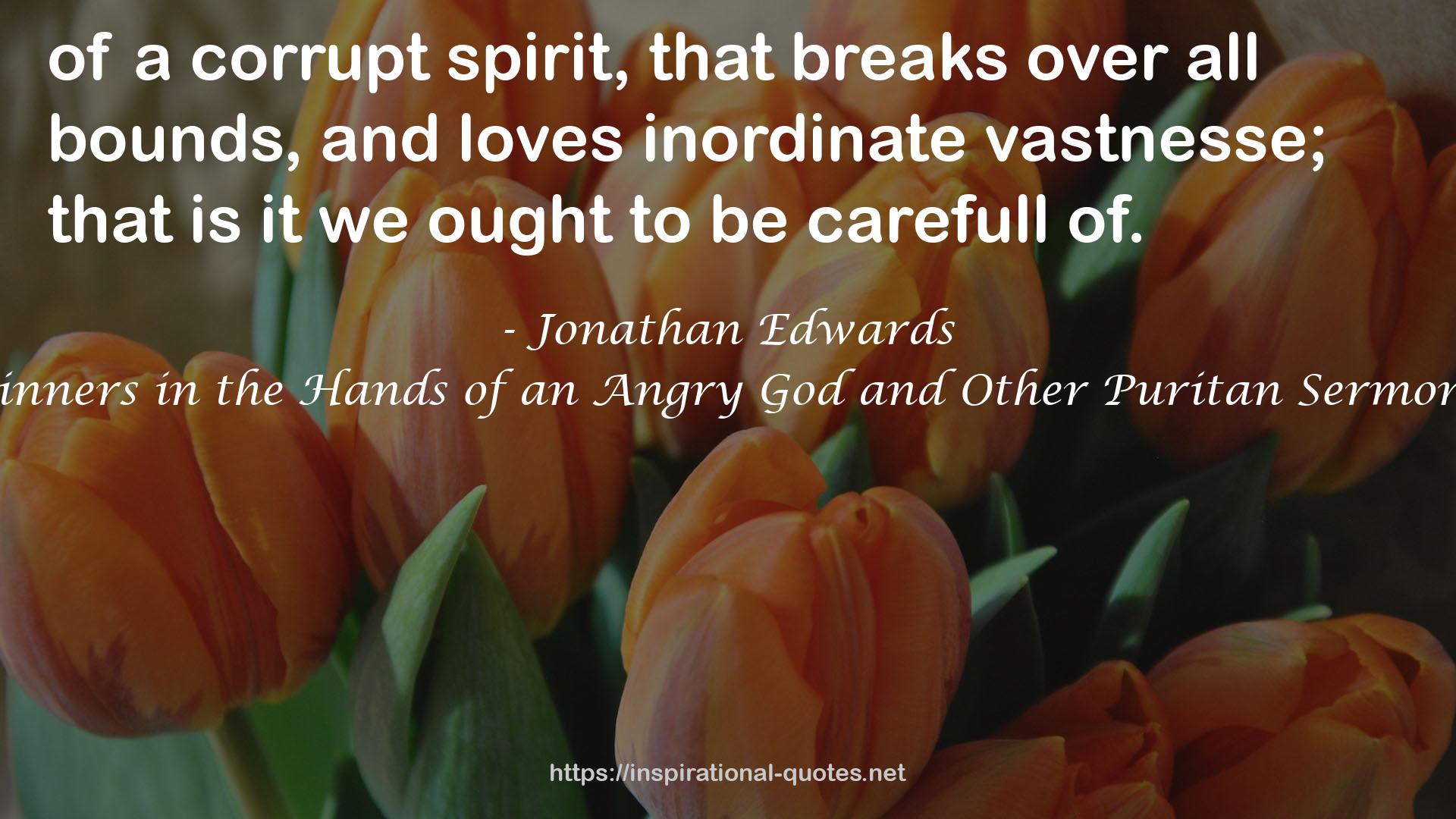 Jonathan Edwards QUOTES