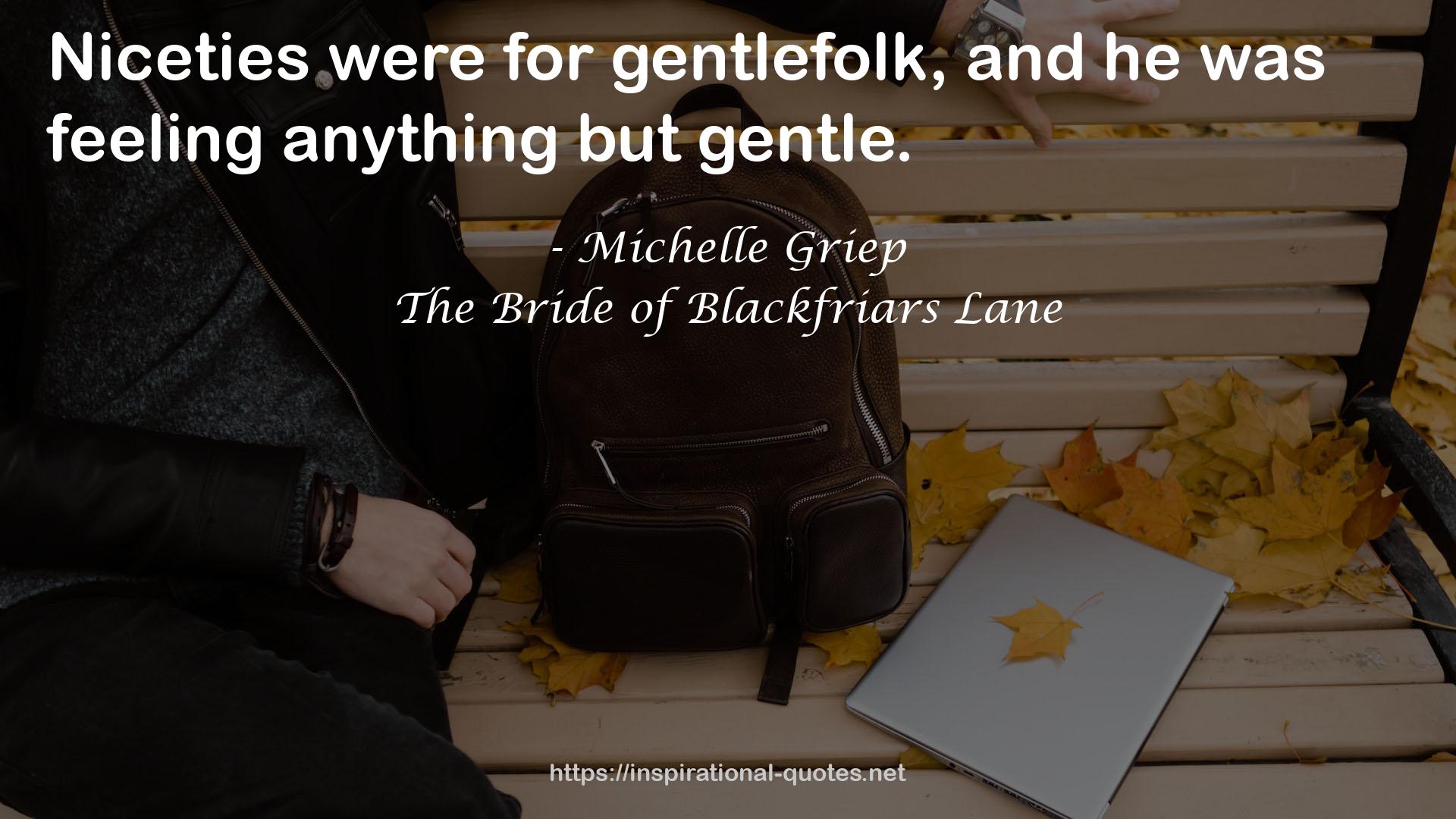 The Bride of Blackfriars Lane QUOTES