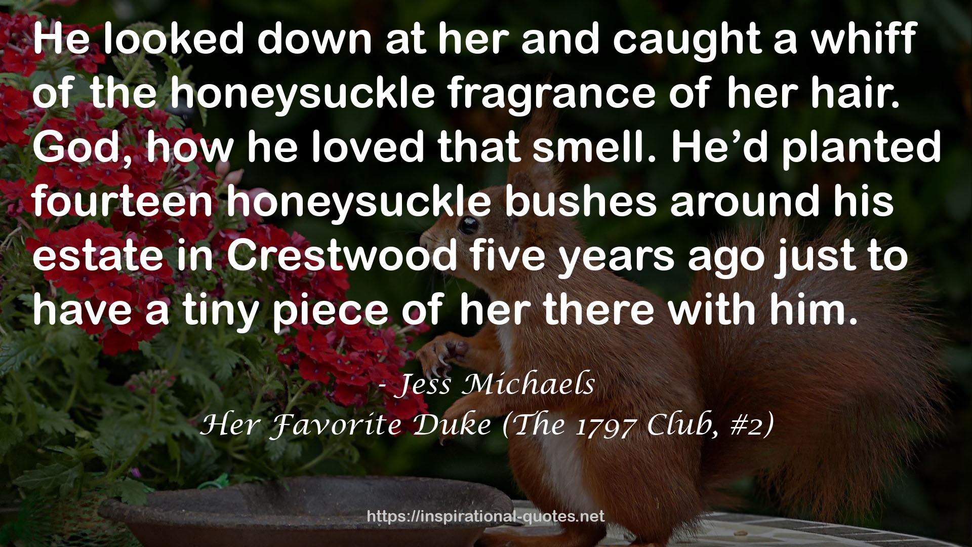Her Favorite Duke (The 1797 Club, #2) QUOTES