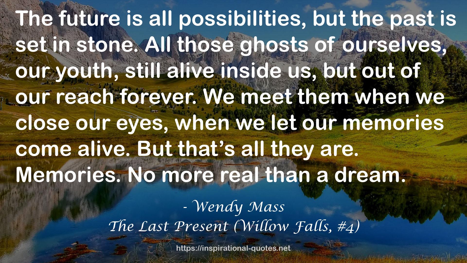 The Last Present (Willow Falls, #4) QUOTES