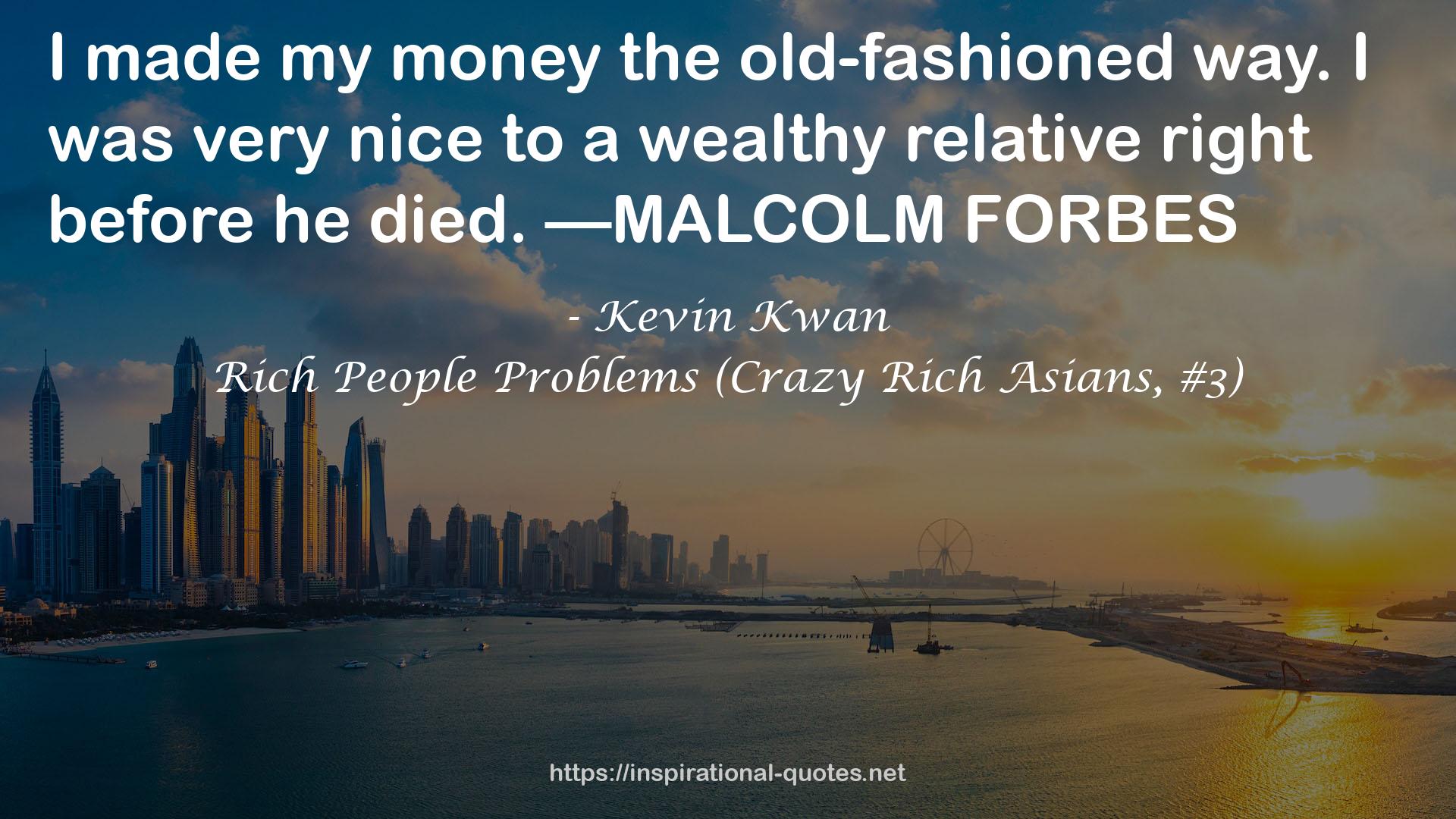 Kevin Kwan QUOTES