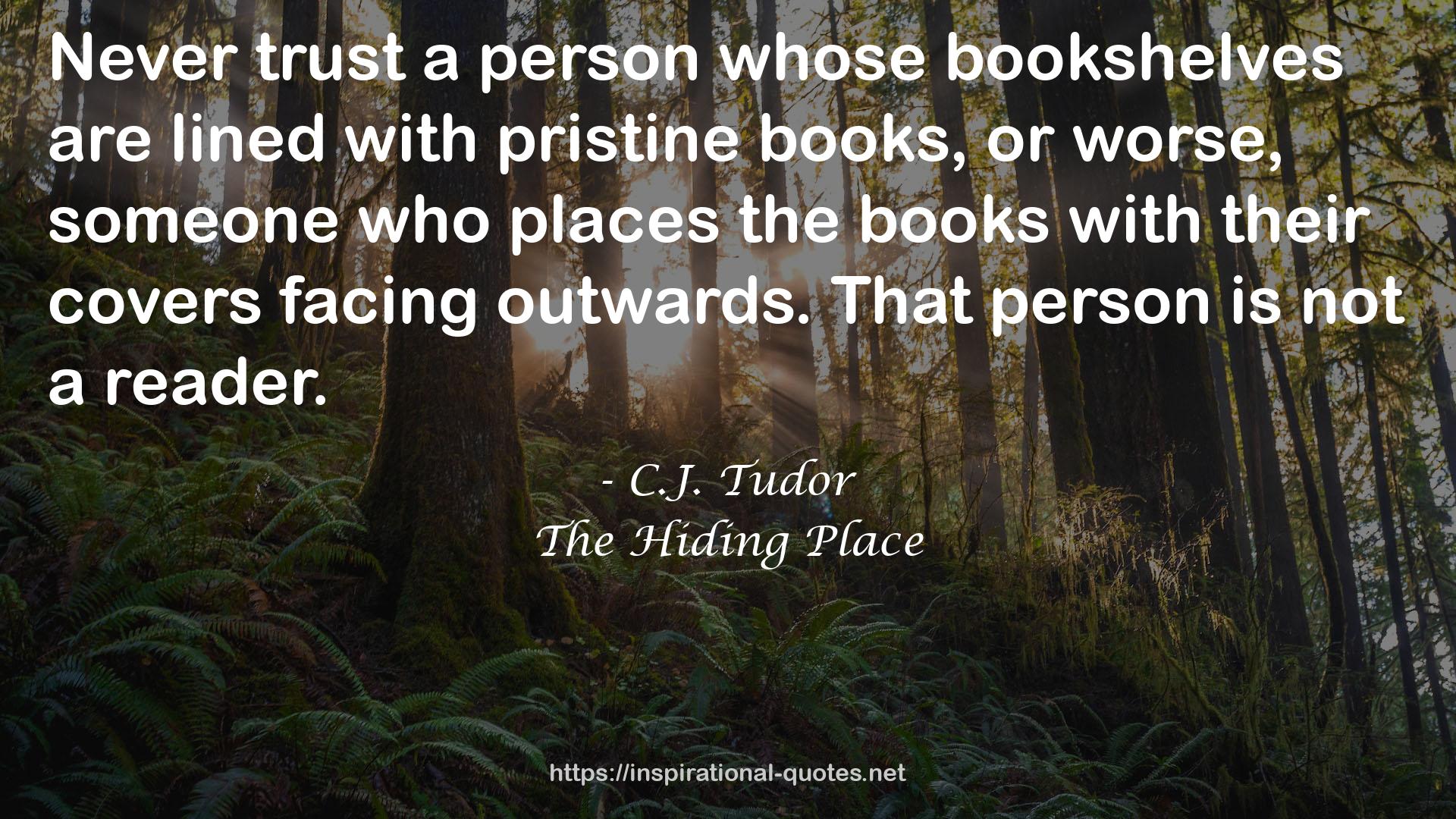 The Hiding Place QUOTES