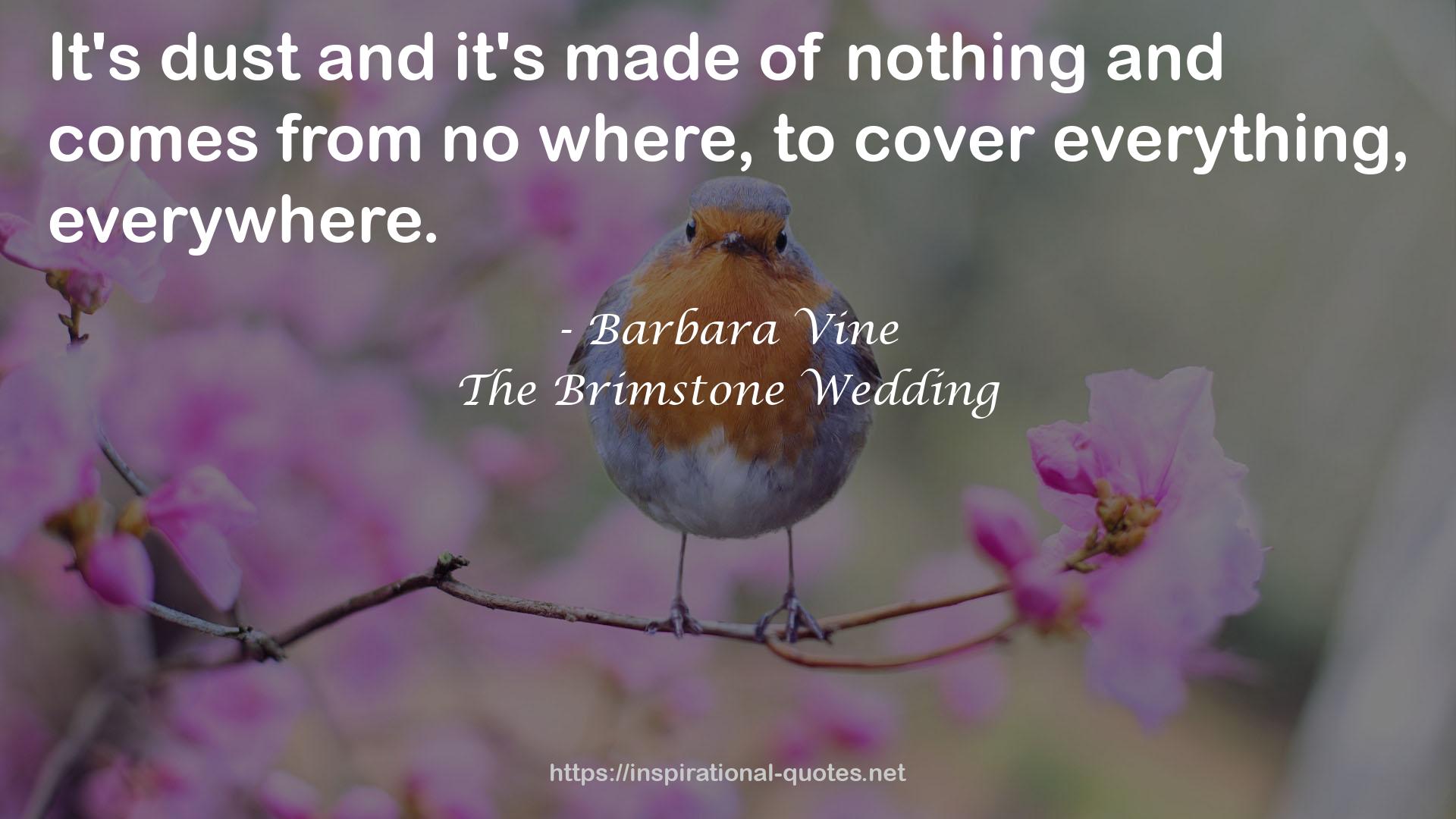 The Brimstone Wedding QUOTES