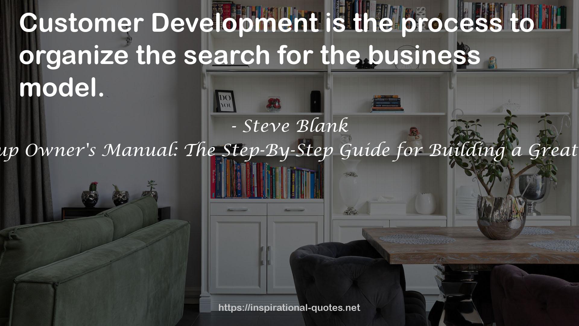 Steve Blank QUOTES