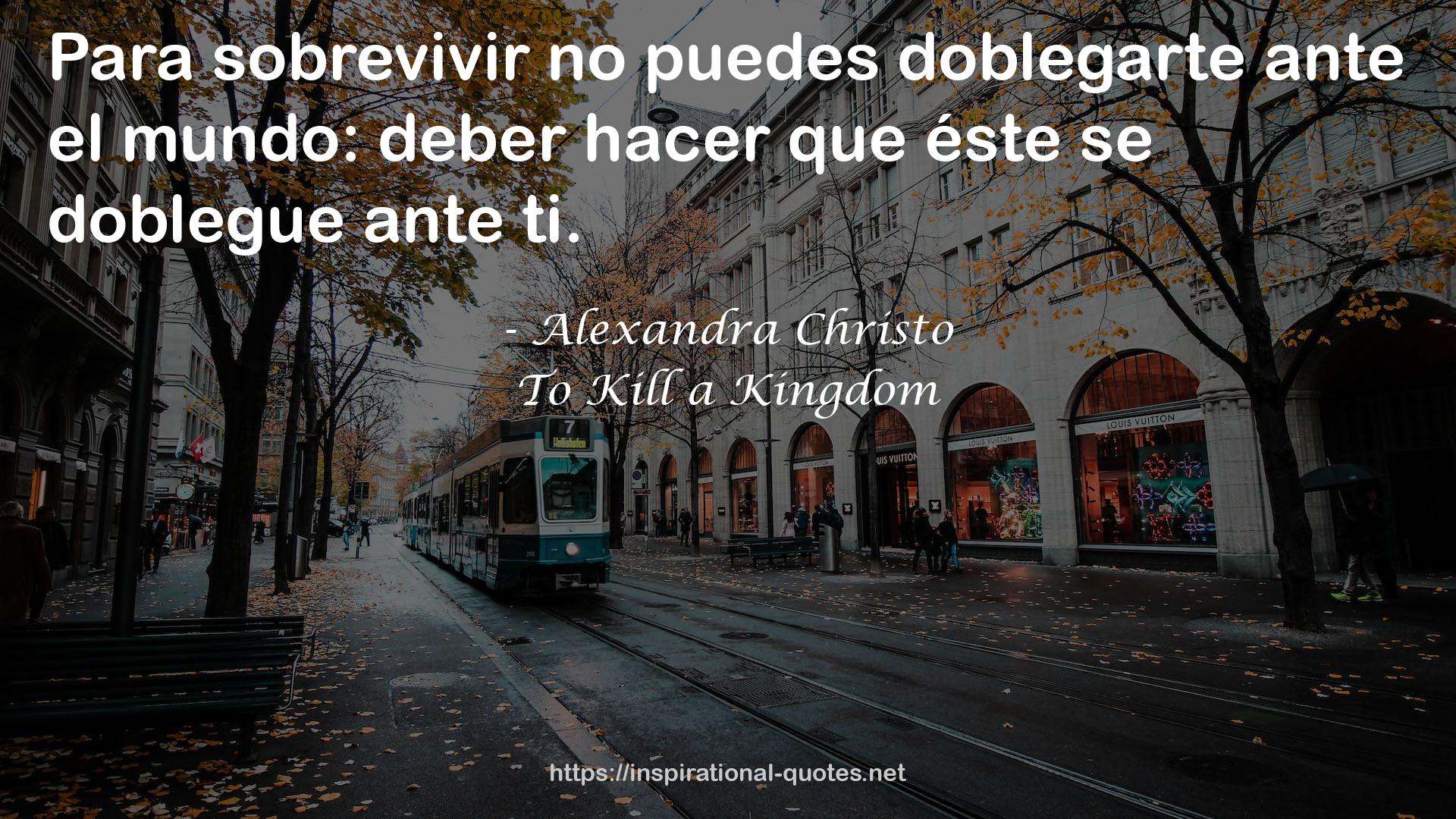 To Kill a Kingdom QUOTES