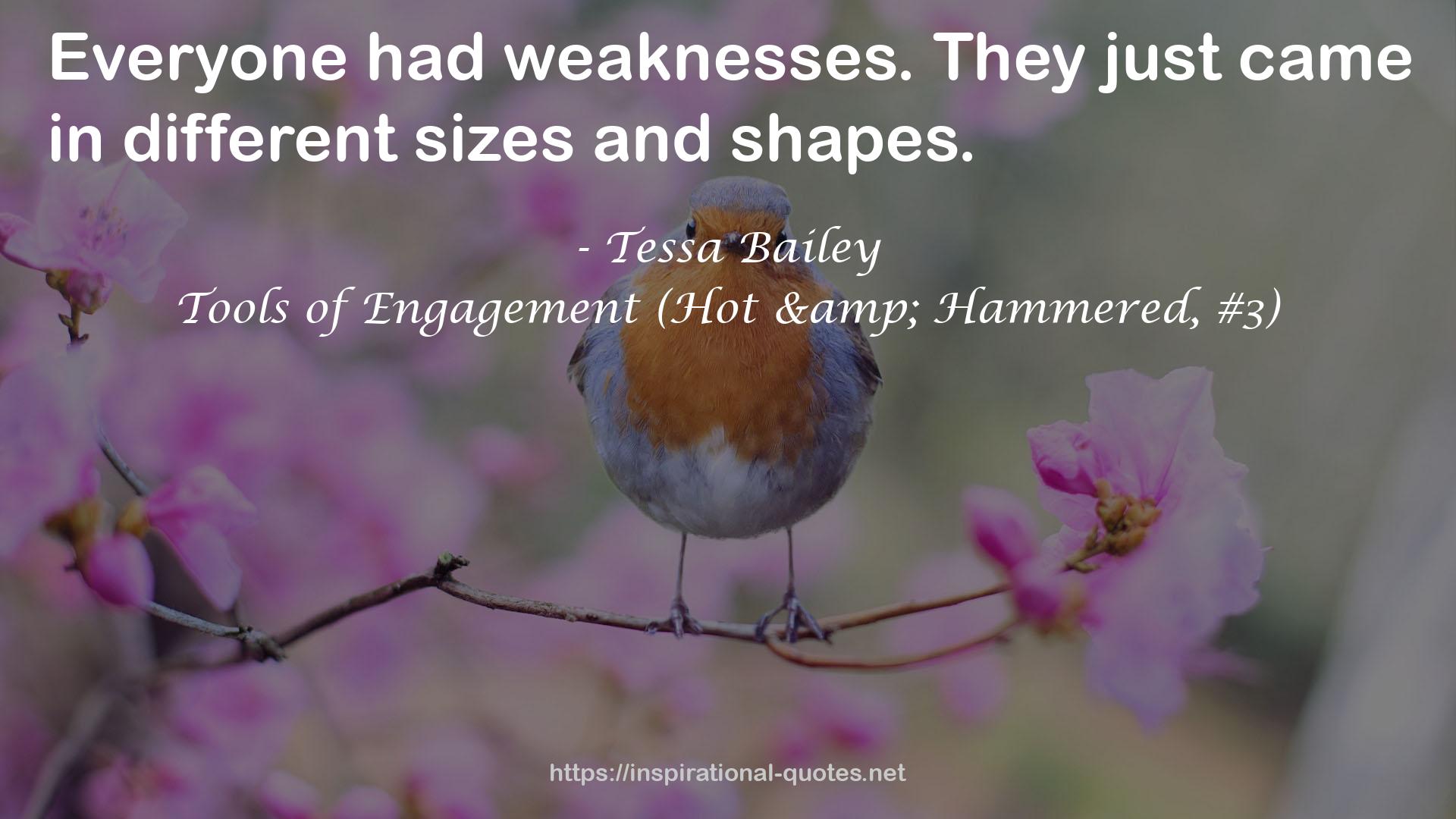 Tools of Engagement (Hot & Hammered, #3) QUOTES