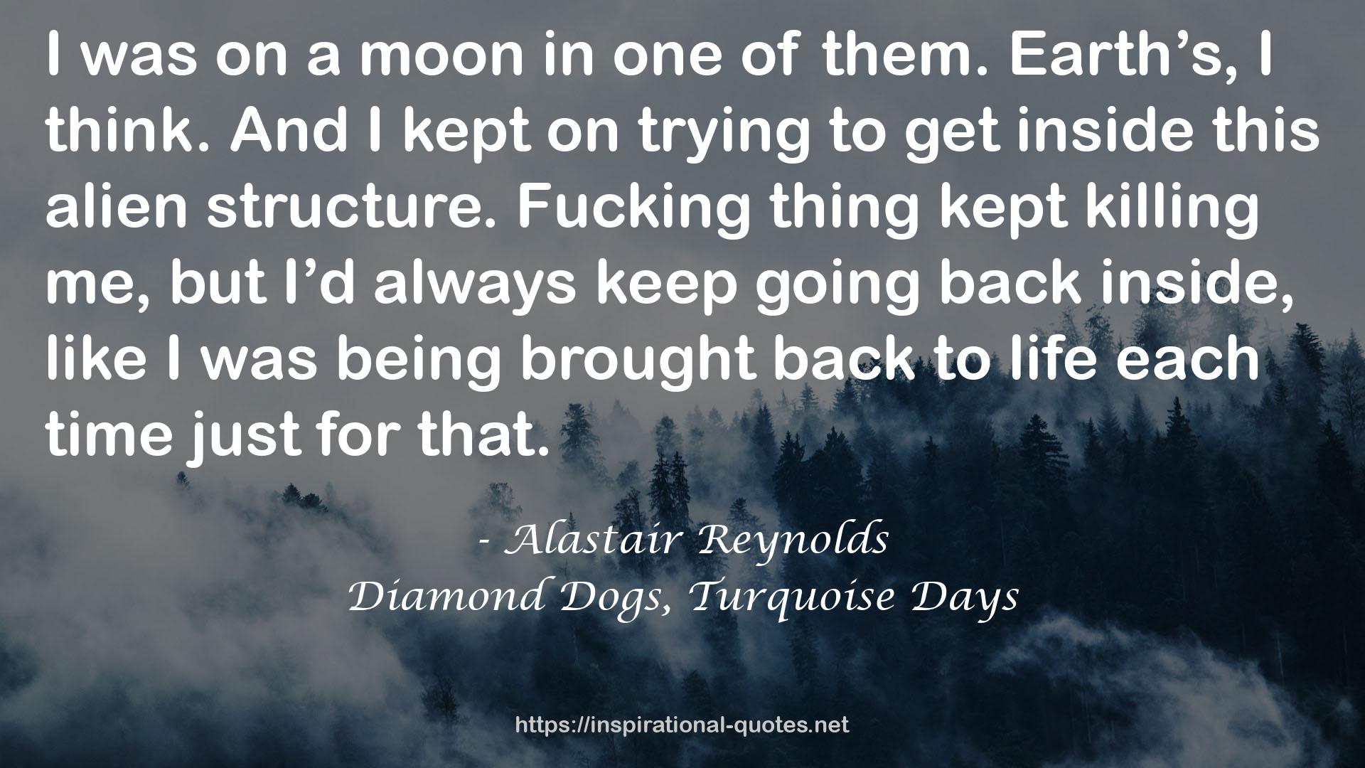 Diamond Dogs, Turquoise Days QUOTES
