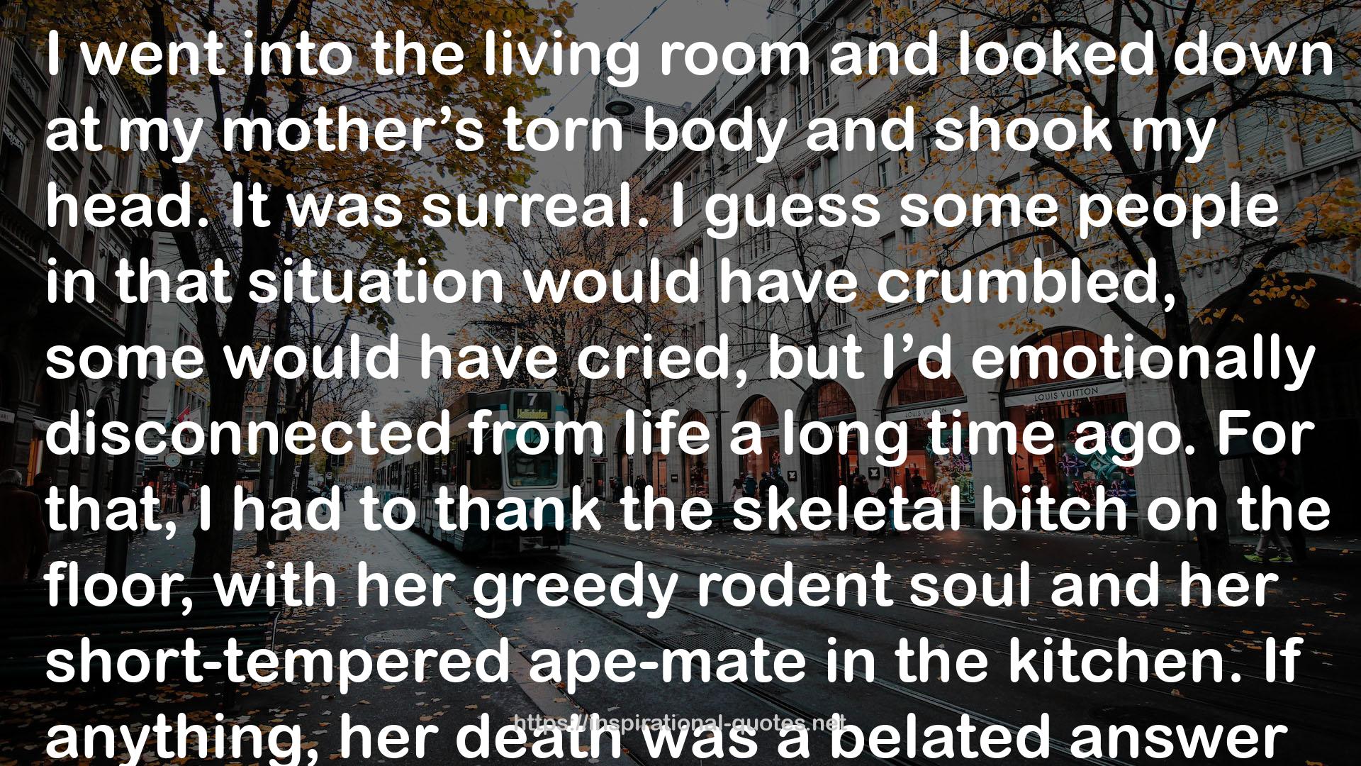 the skeletal bitch  QUOTES