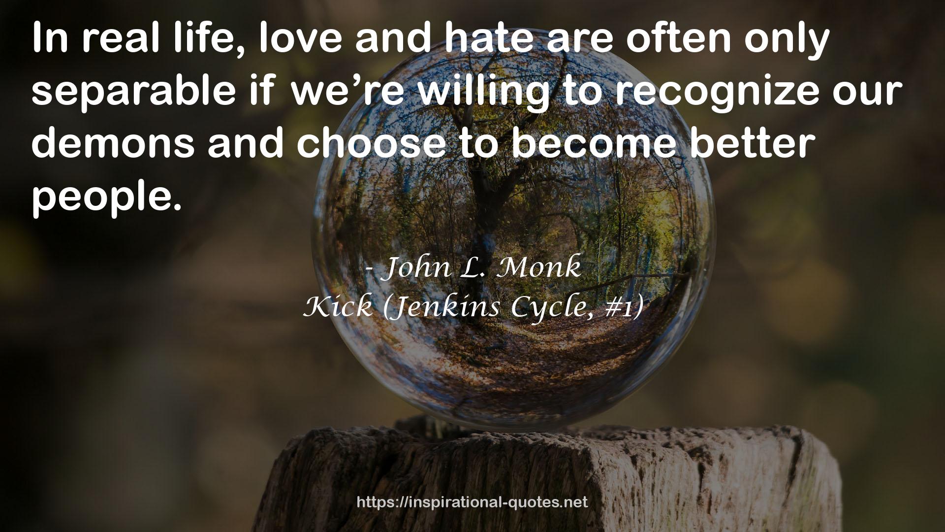 John L. Monk QUOTES