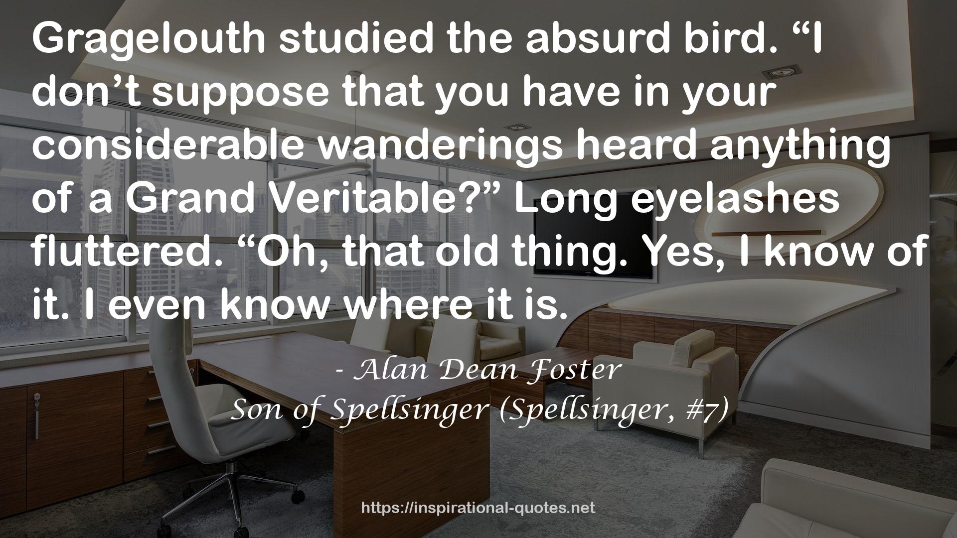 Son of Spellsinger (Spellsinger, #7) QUOTES