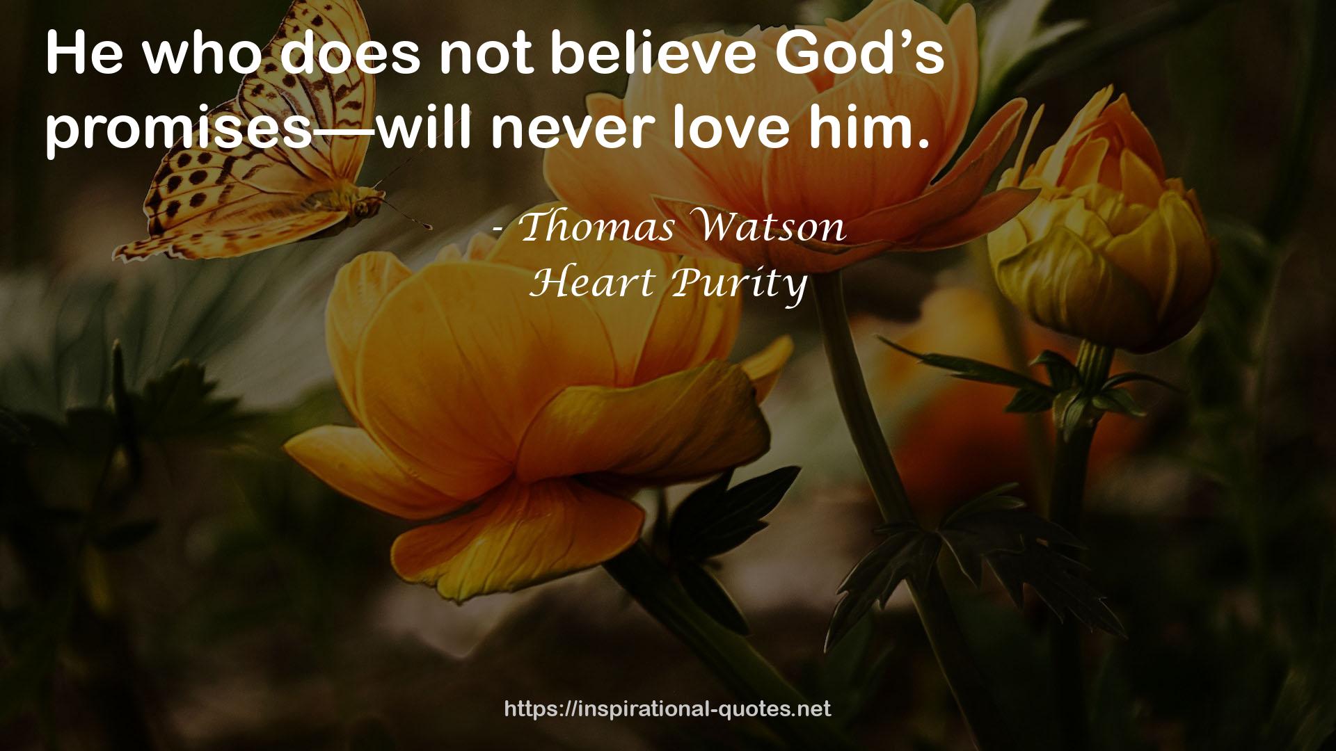 Heart Purity QUOTES