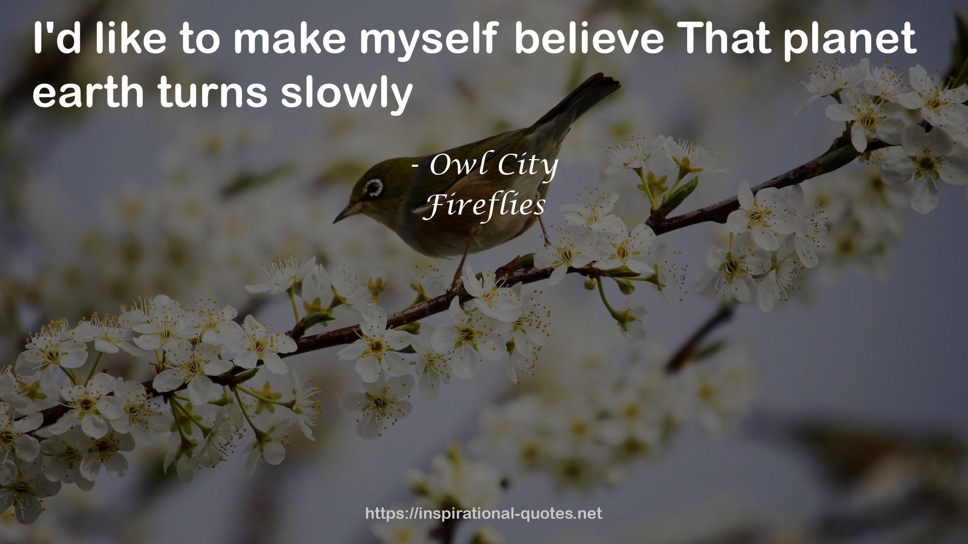 Fireflies QUOTES