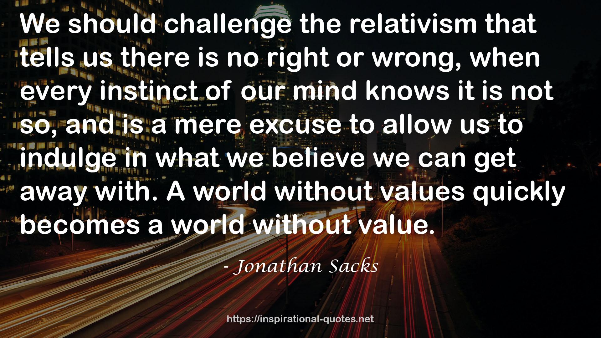 the relativism  QUOTES