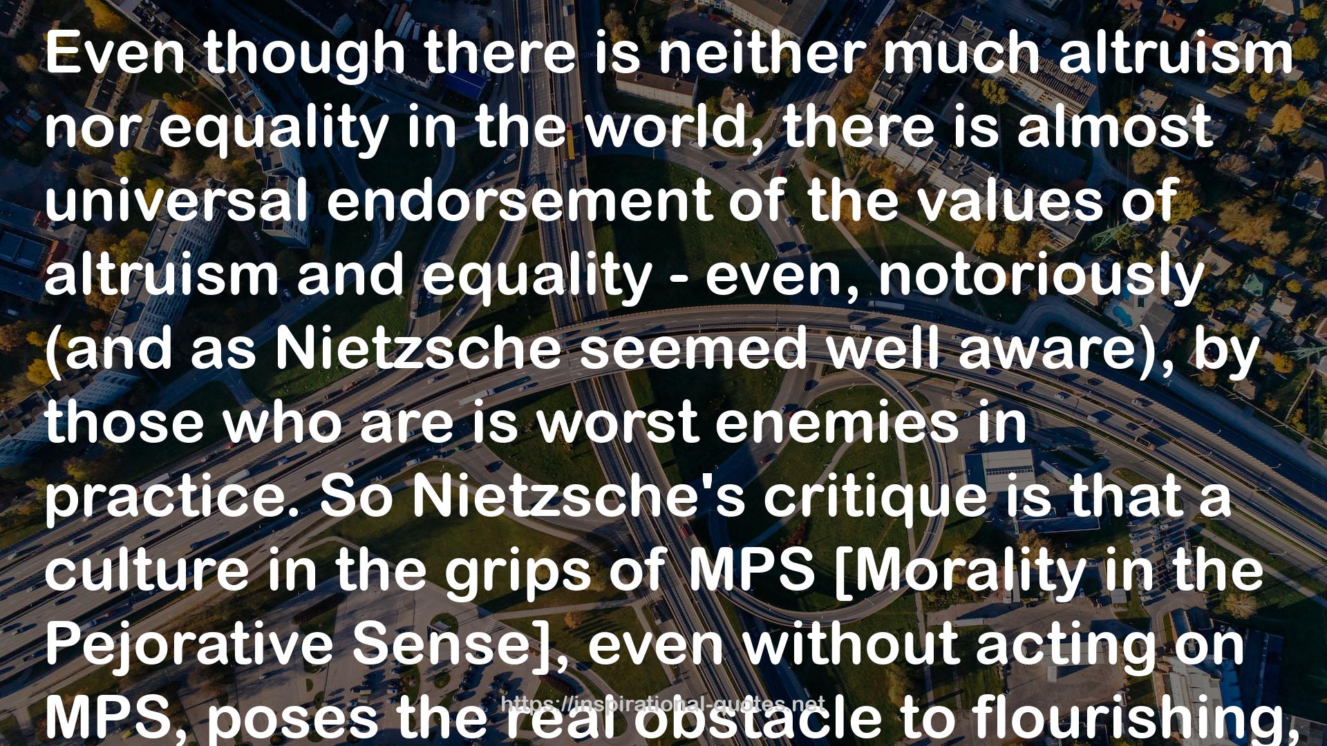 Nietzsche on Morality (Routledge Philosophy Guidebooks) QUOTES