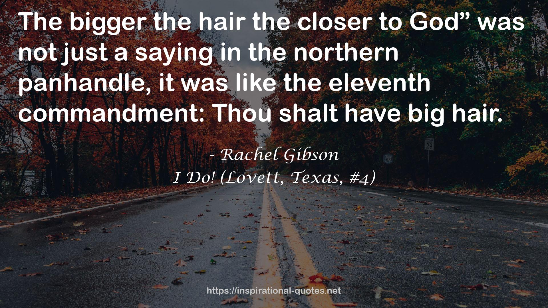 I Do! (Lovett, Texas, #4) QUOTES