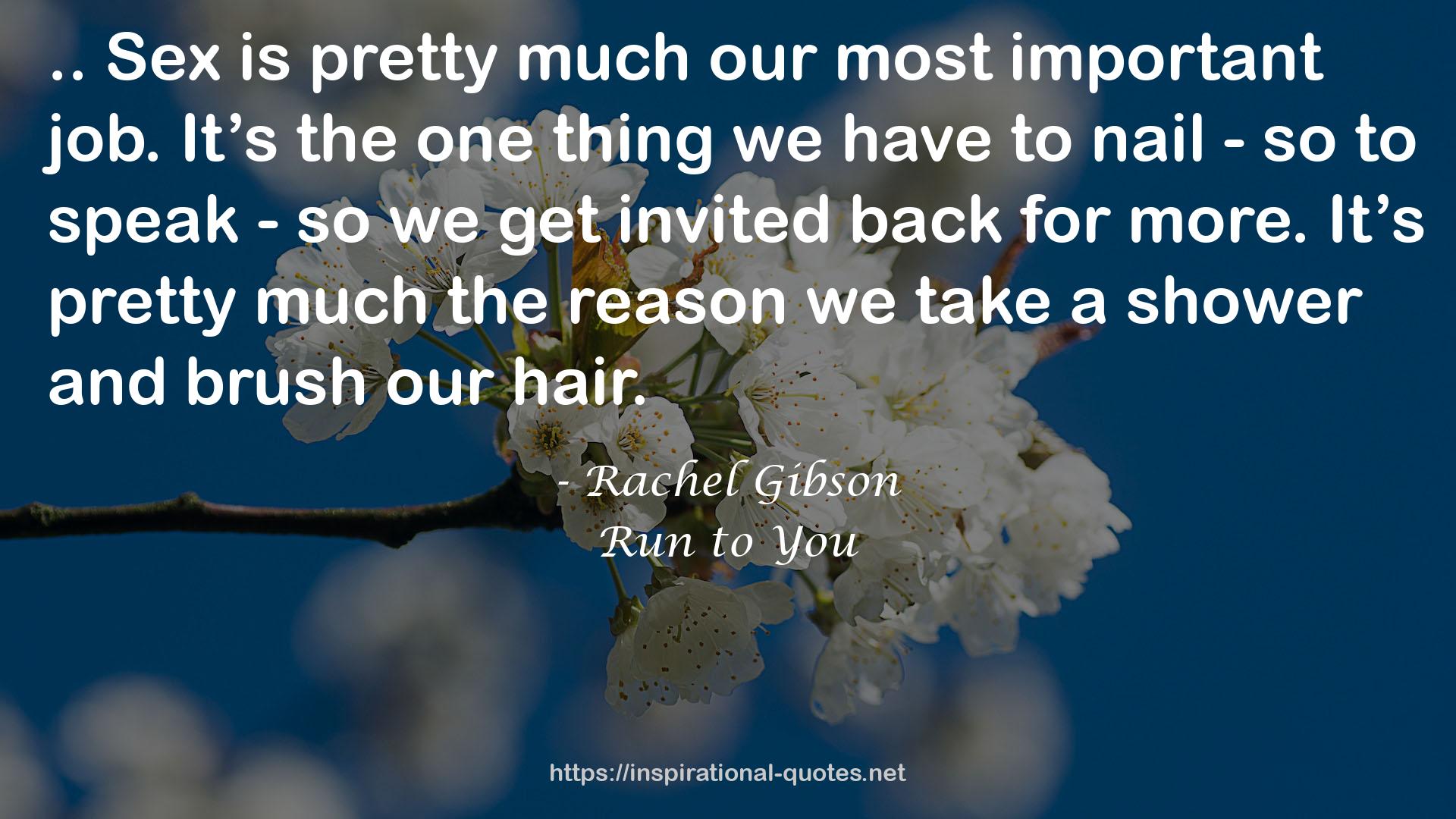 Rachel Gibson QUOTES