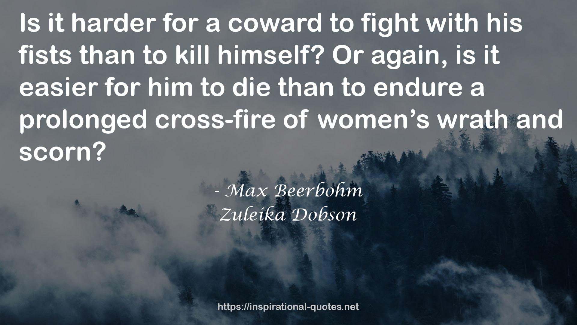 Zuleika Dobson QUOTES