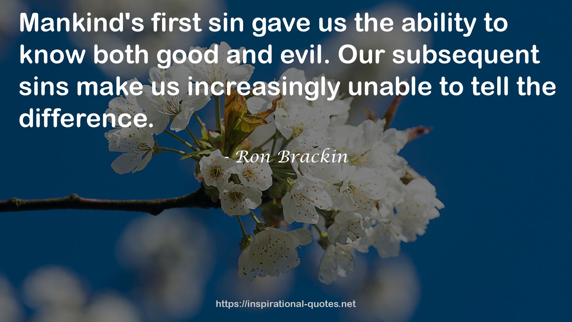 Our subsequent sins  QUOTES