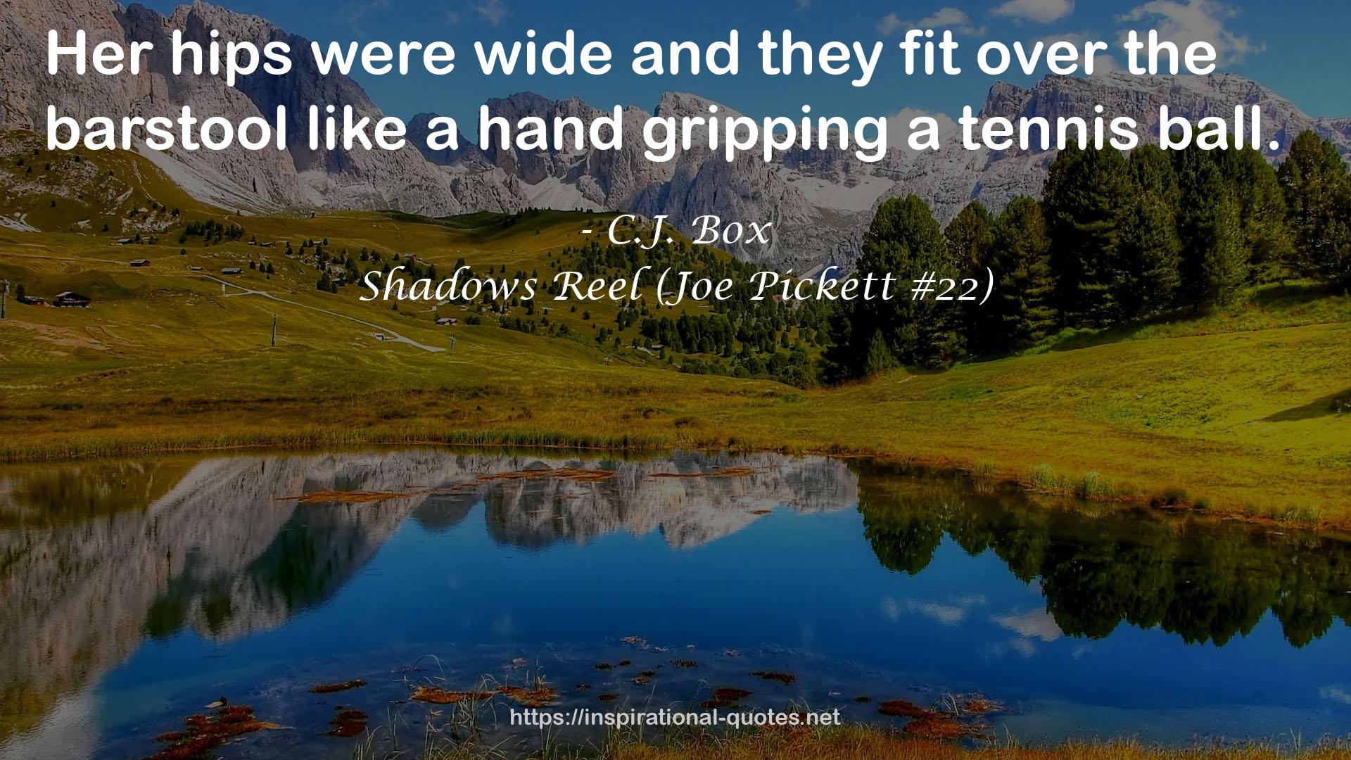 Shadows Reel (Joe Pickett #22) QUOTES