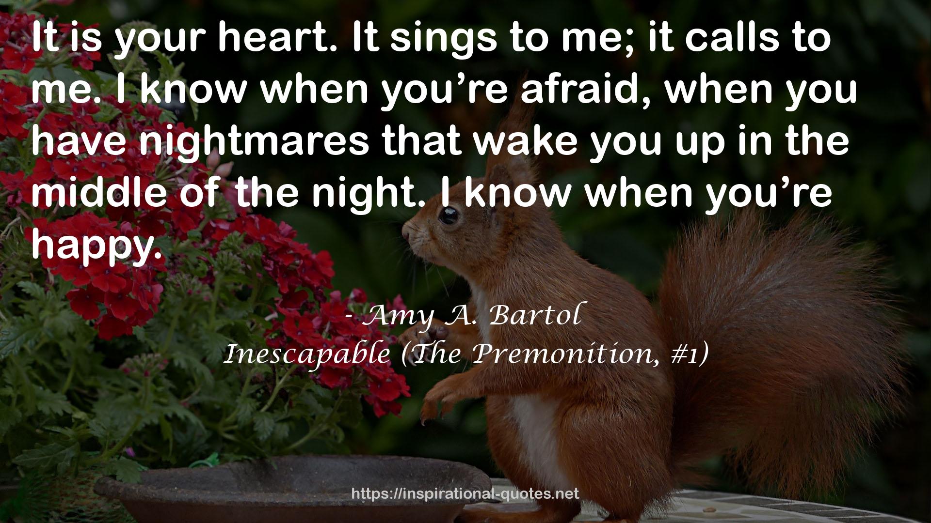 Amy A. Bartol QUOTES