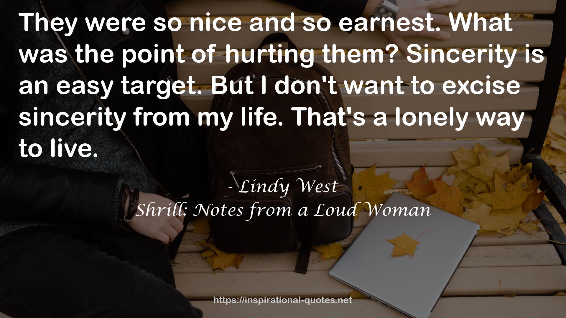 Shrill: Notes from a Loud Woman QUOTES