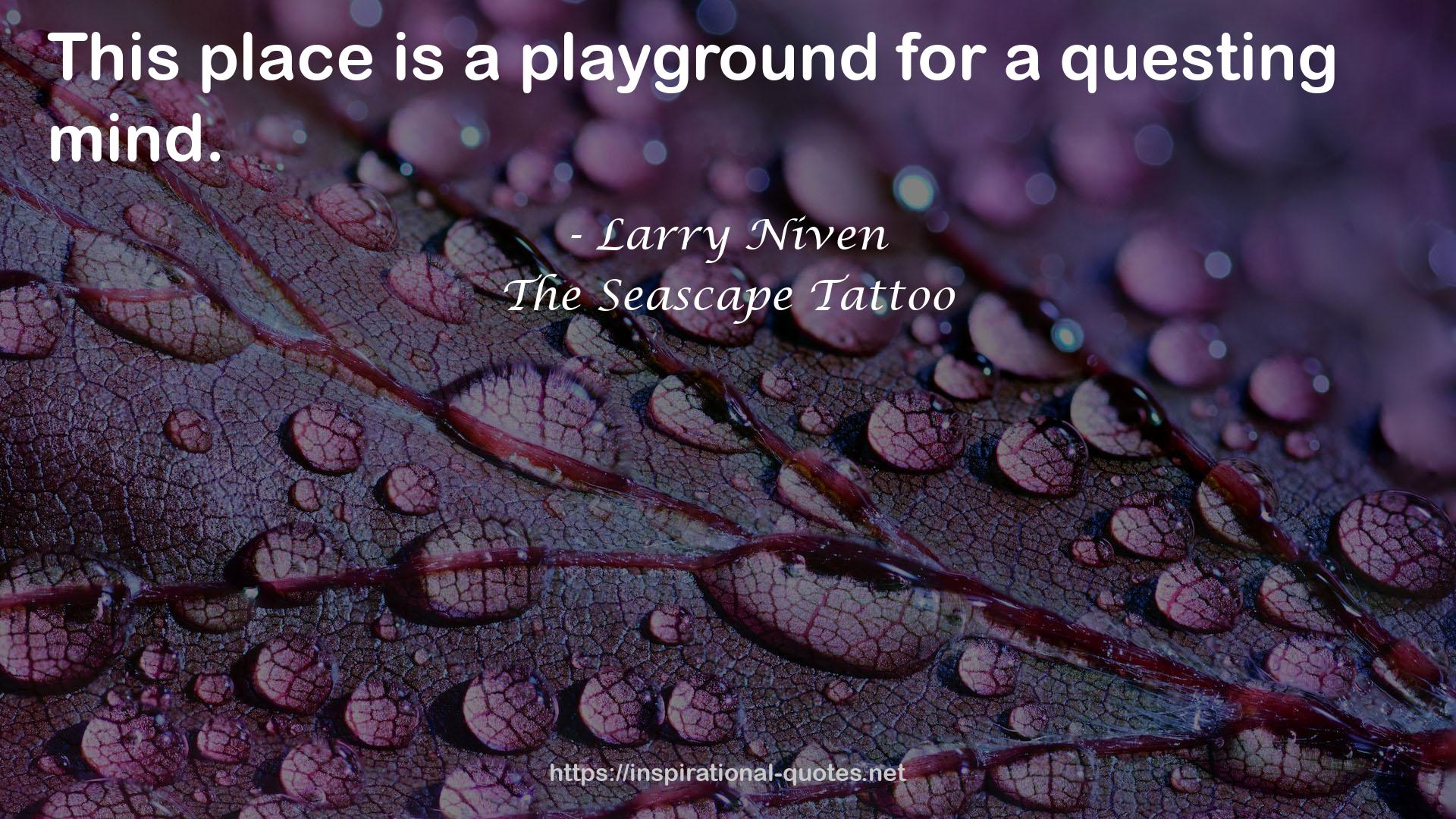 The Seascape Tattoo QUOTES