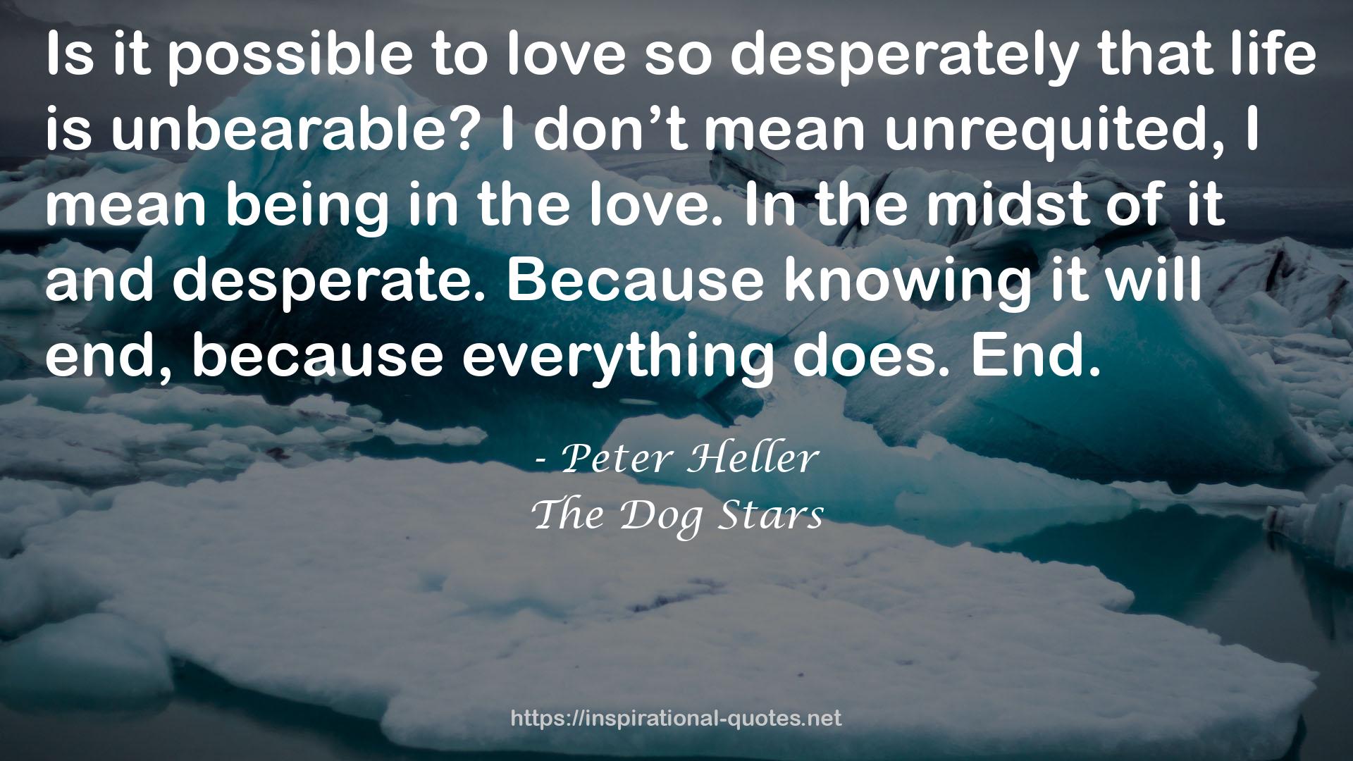 Peter Heller QUOTES