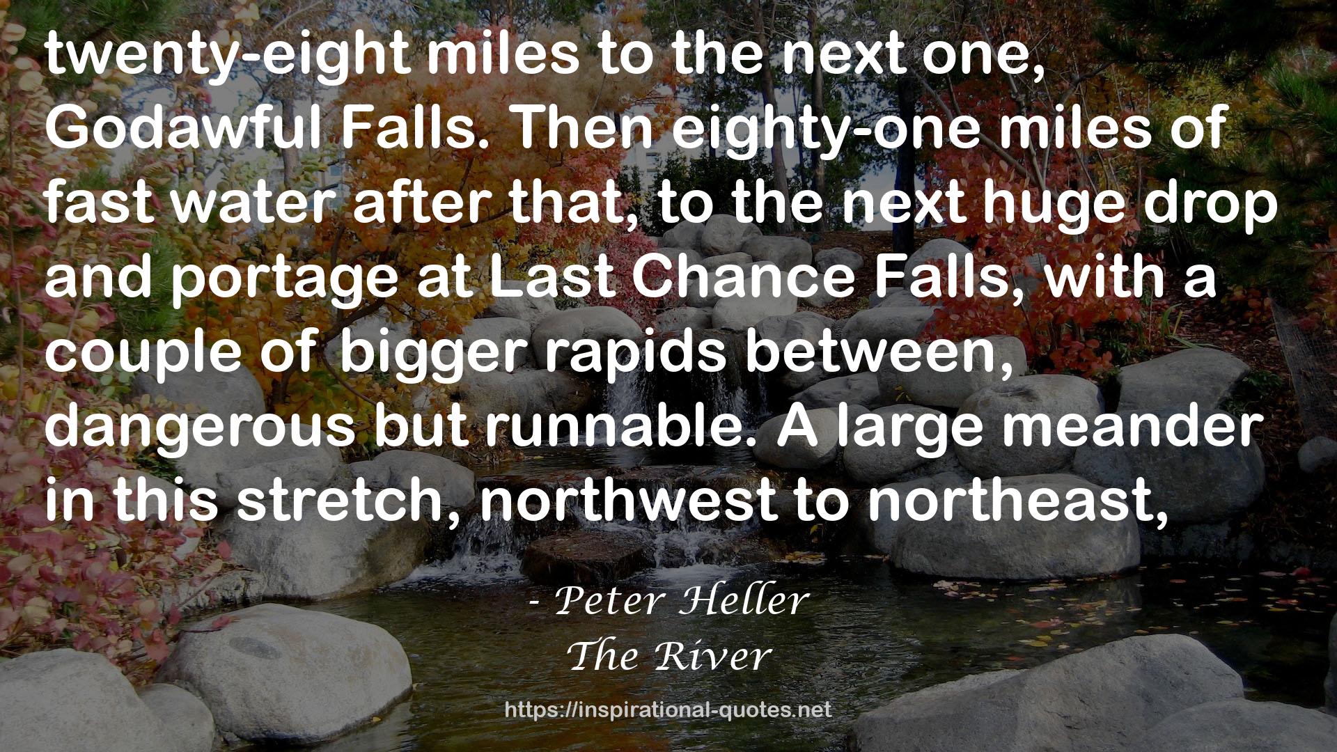 Peter Heller QUOTES