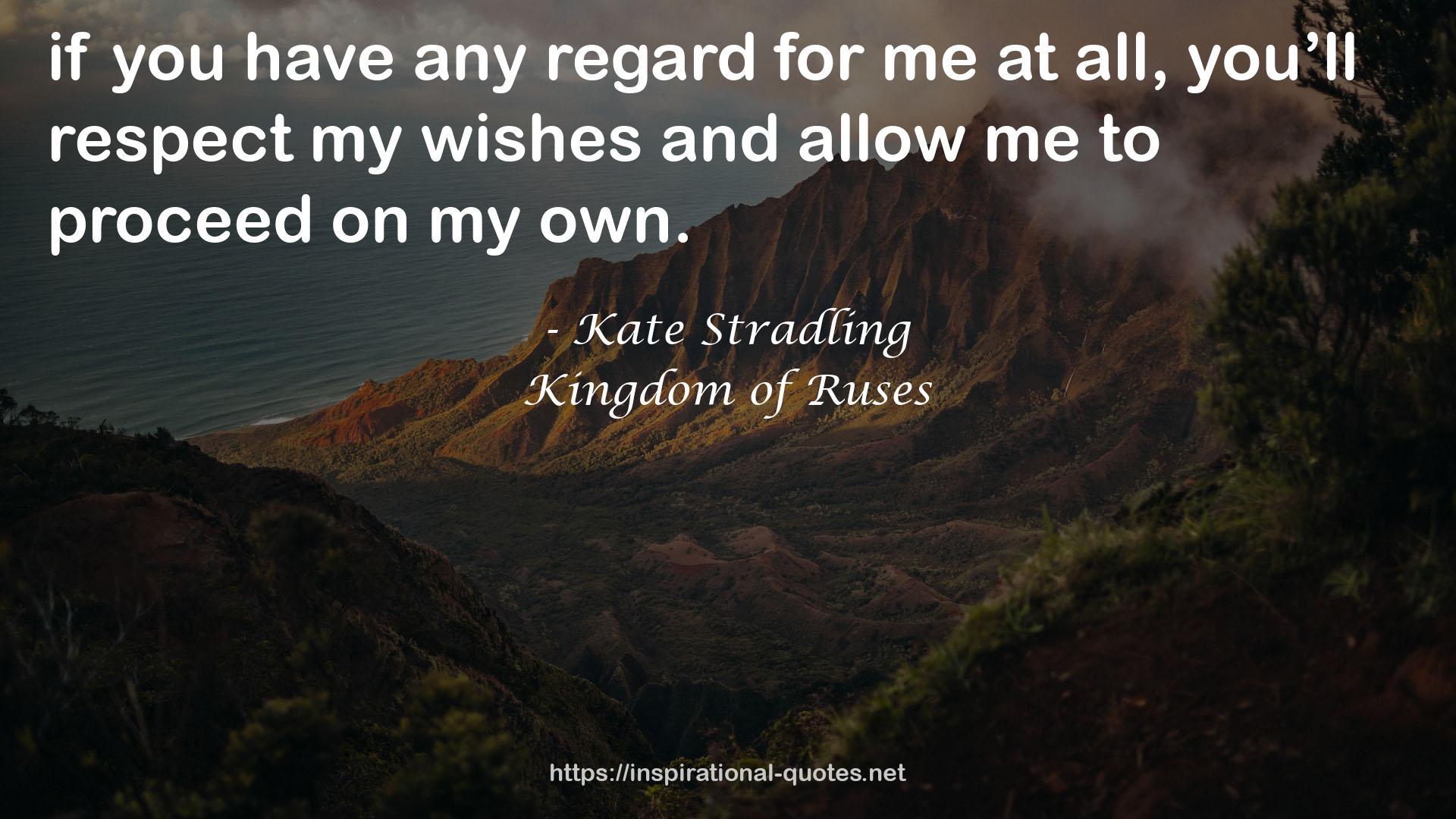 Kingdom of Ruses QUOTES