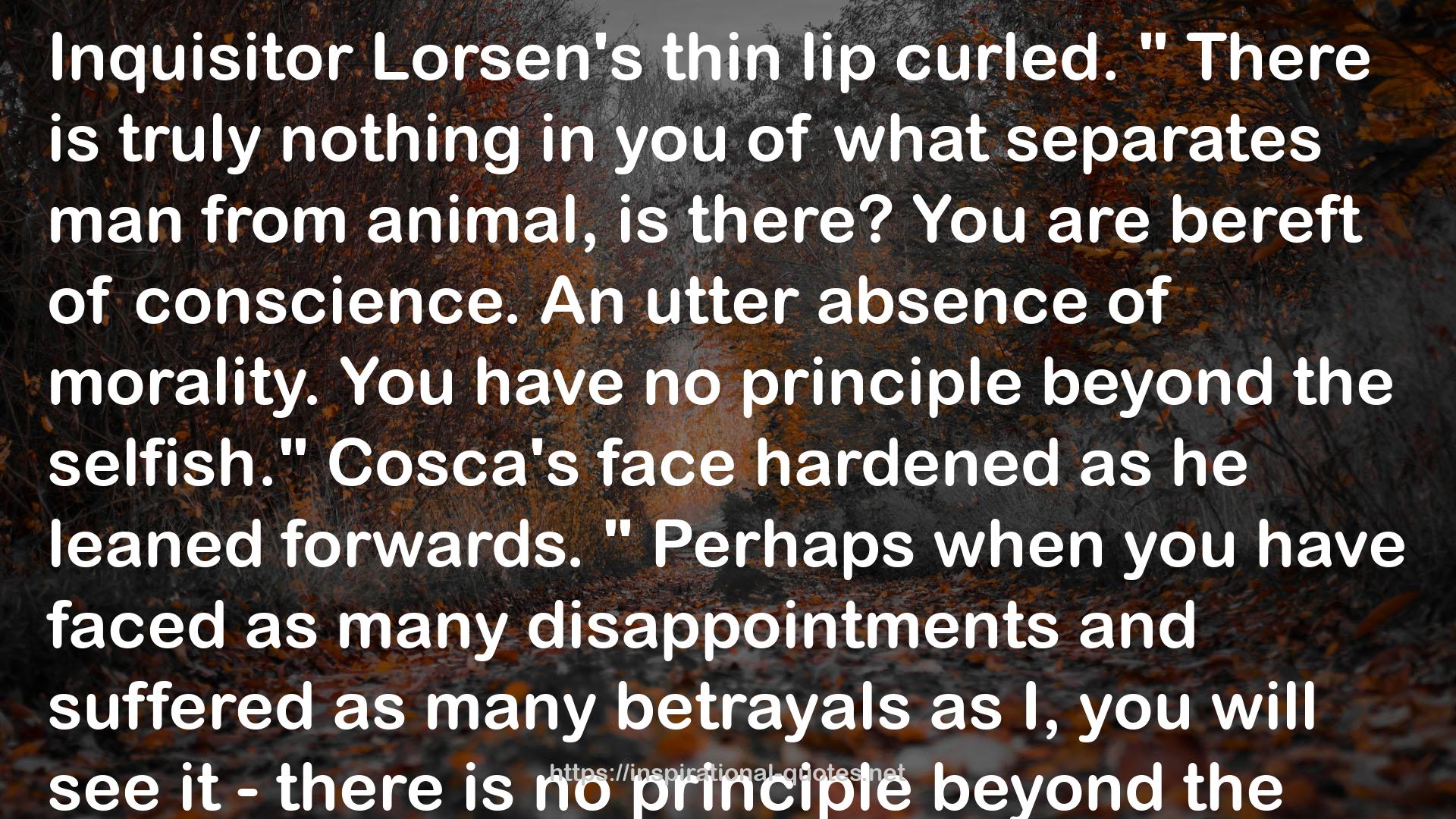 An utter absence  QUOTES