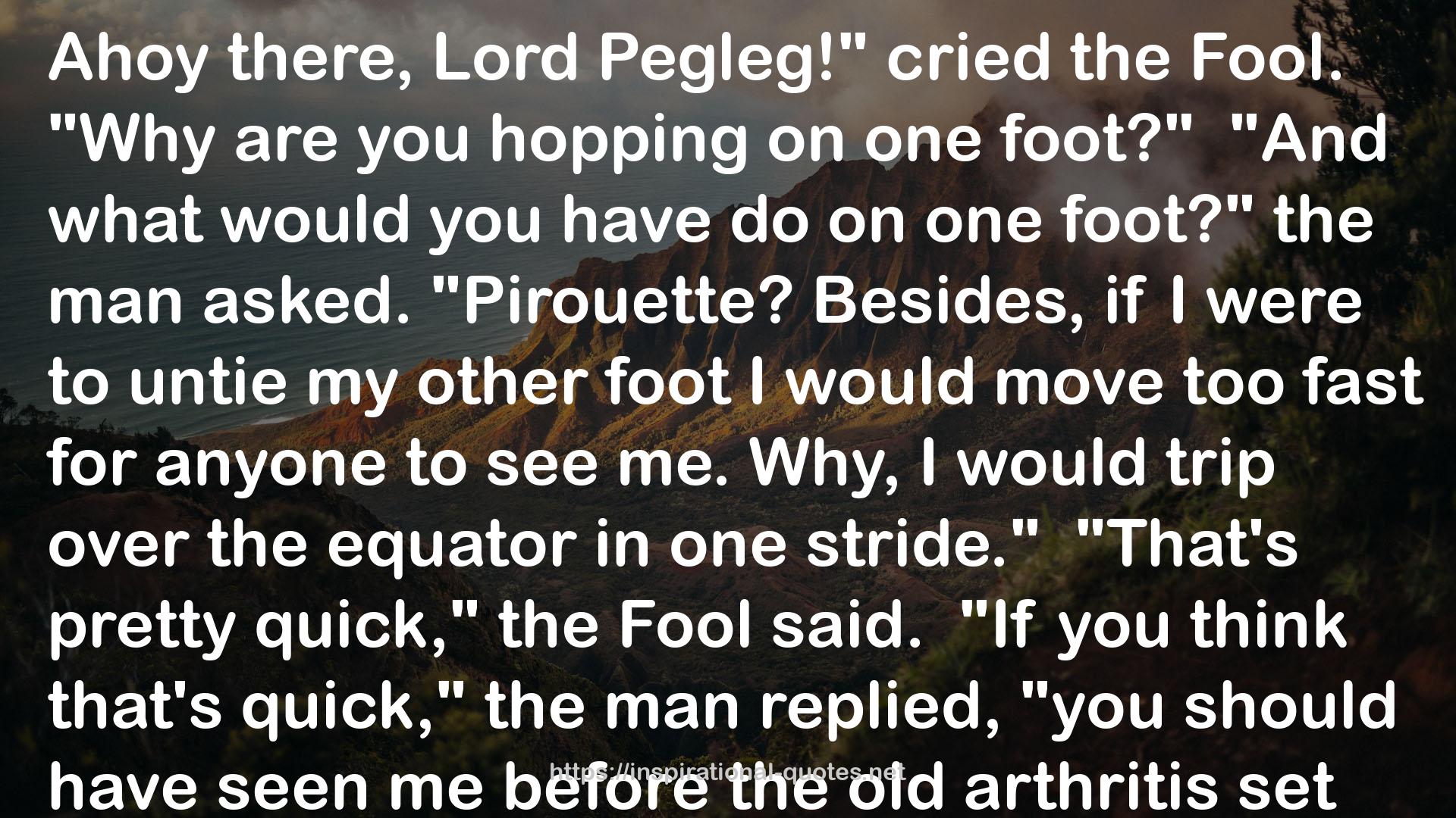 The Fool and the Flying Ship (Rabbit Ears) QUOTES