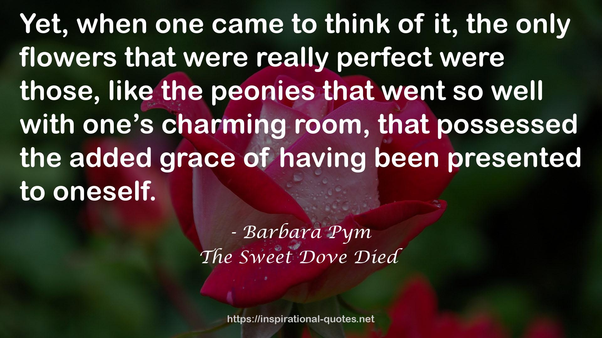 The Sweet Dove Died QUOTES