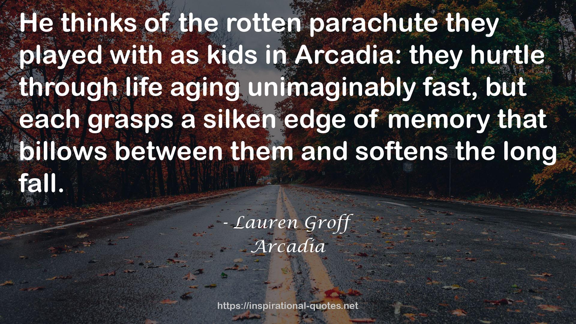 the rotten parachute  QUOTES