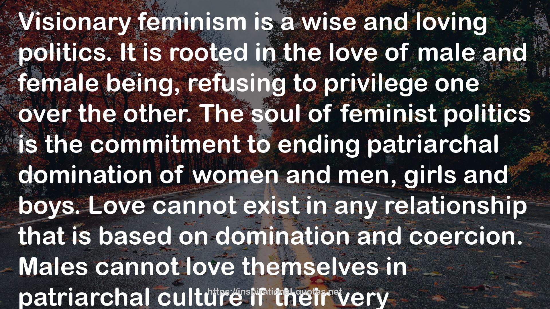 feminist politics  QUOTES