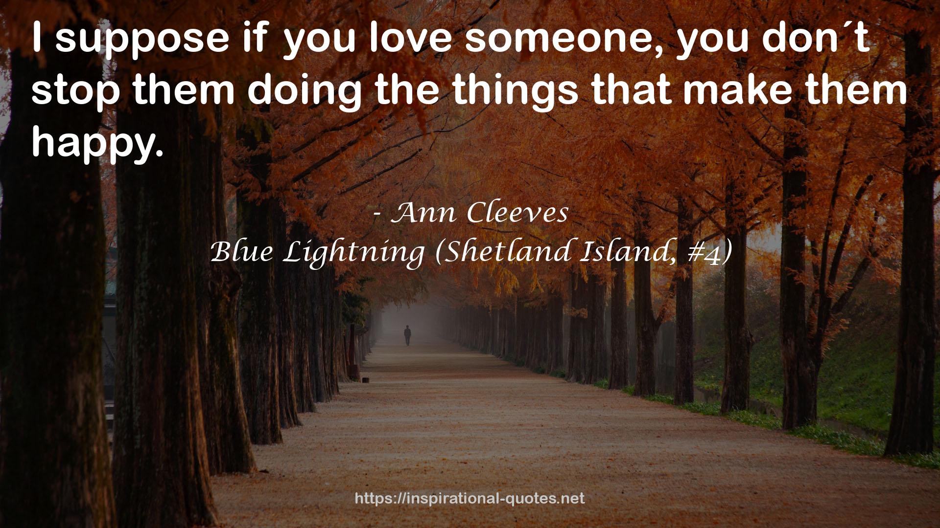 Blue Lightning (Shetland Island, #4) QUOTES