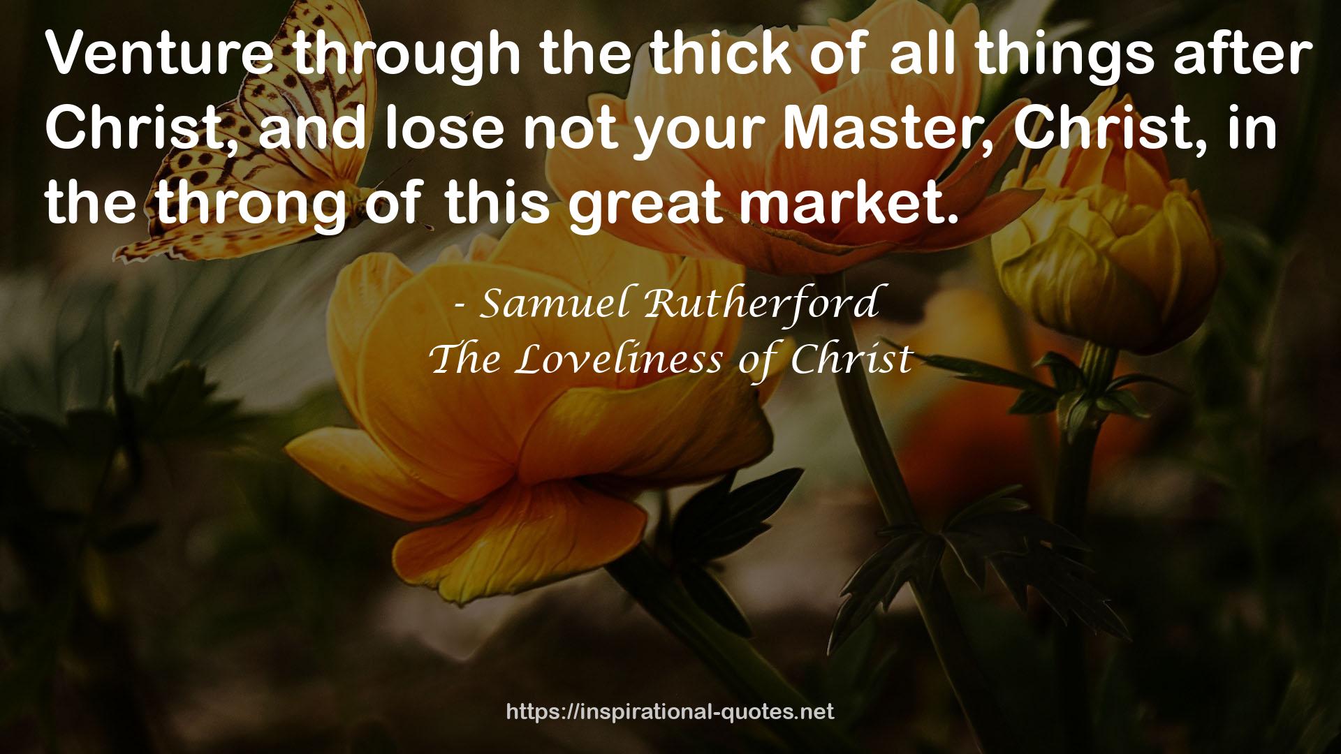 Samuel Rutherford QUOTES