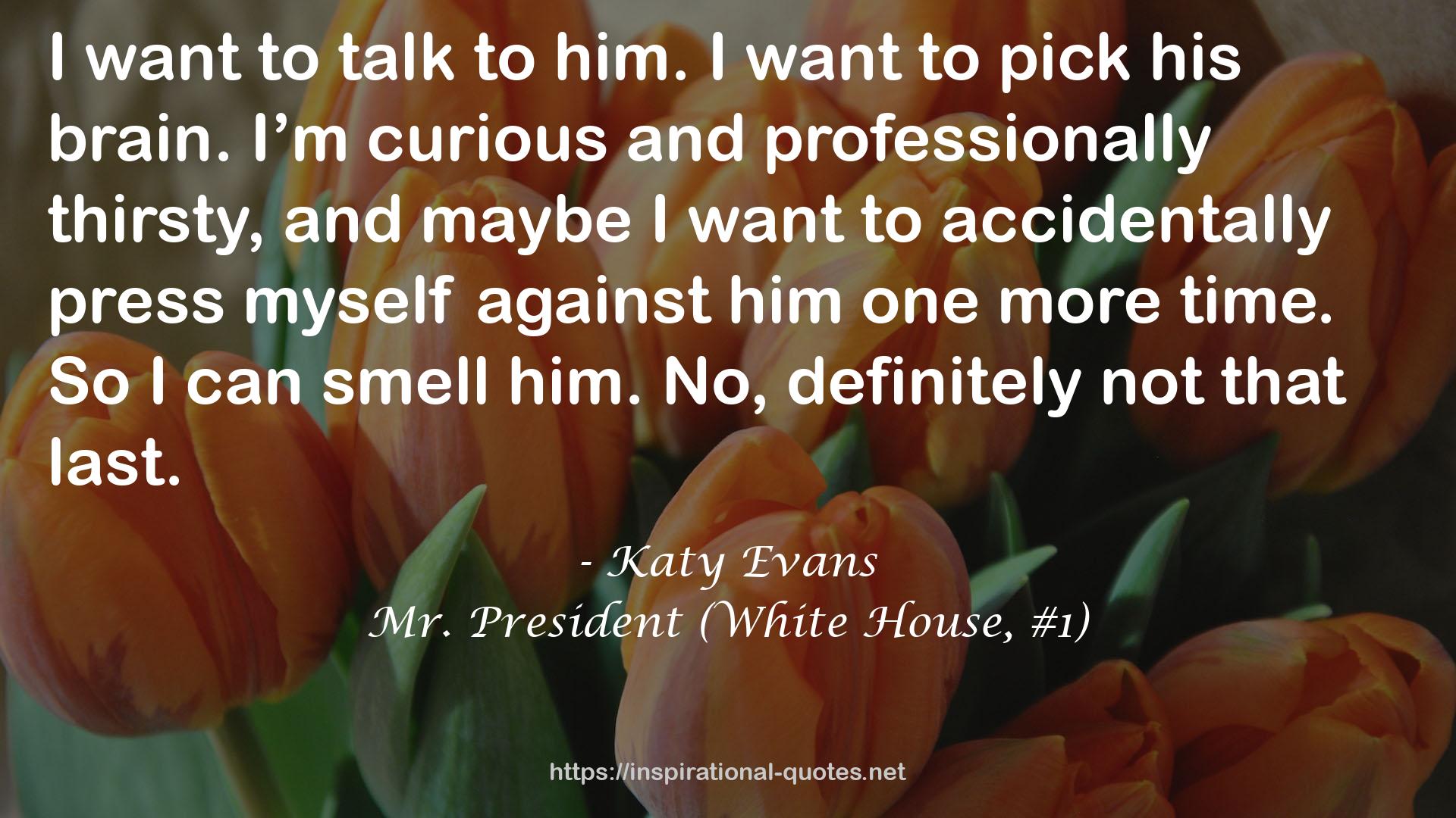 Mr. President (White House, #1) QUOTES