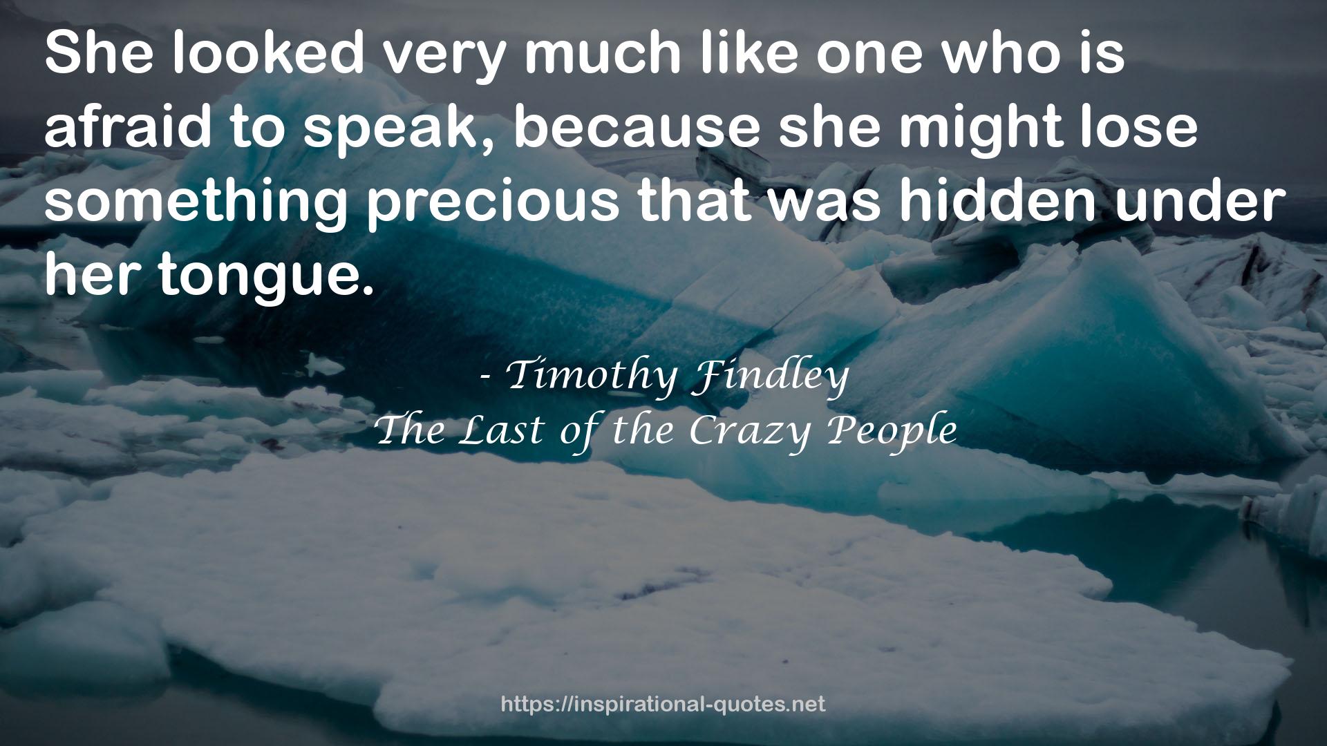 The Last of the Crazy People QUOTES