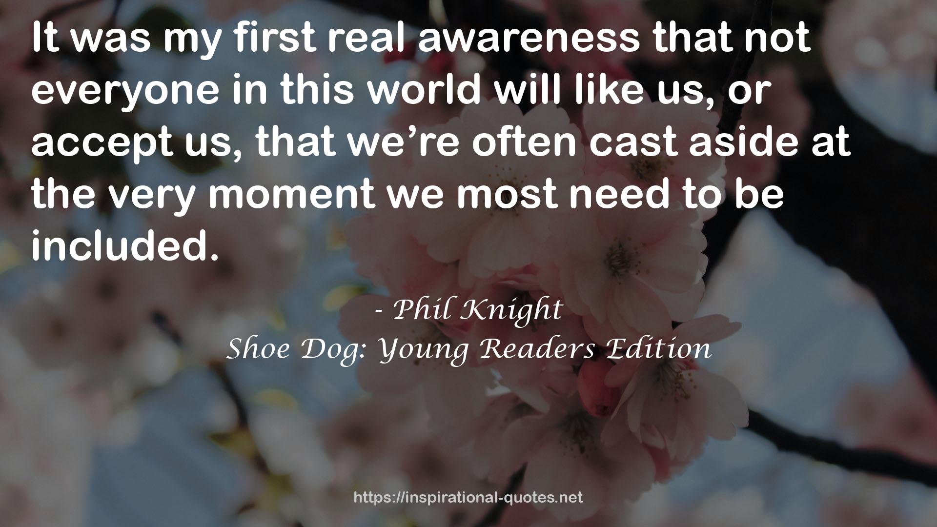 Shoe Dog: Young Readers Edition QUOTES