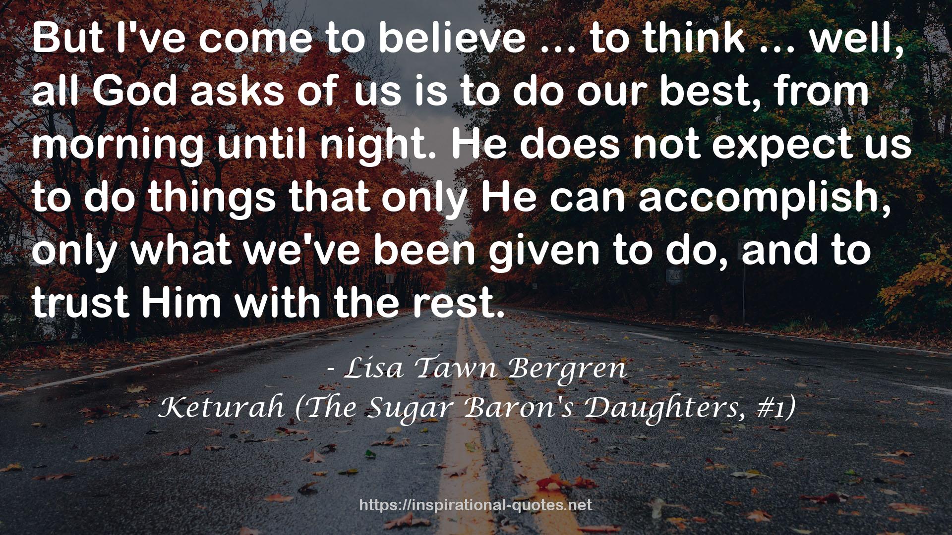 Keturah (The Sugar Baron's Daughters, #1) QUOTES