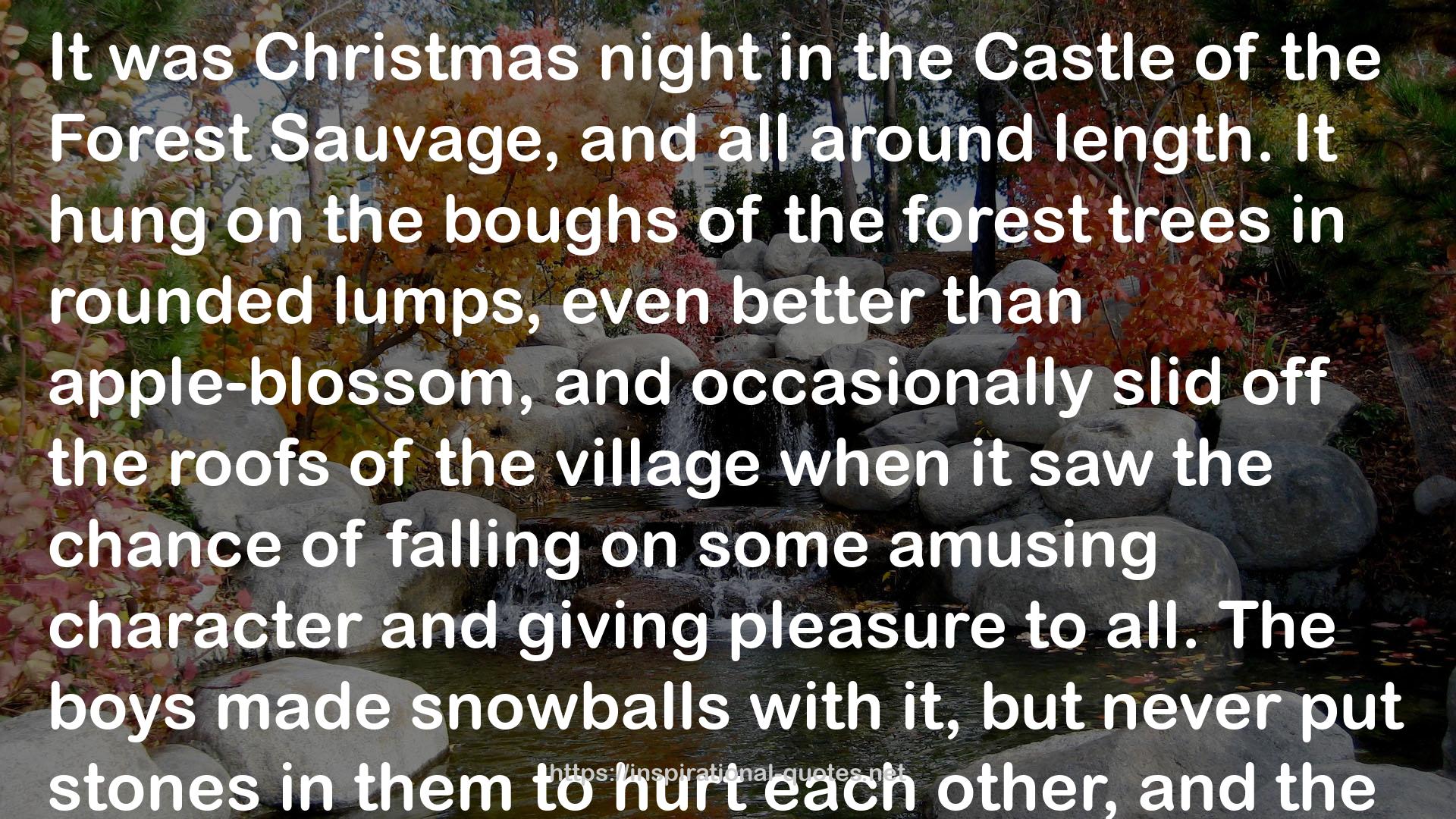 Christmas night  QUOTES