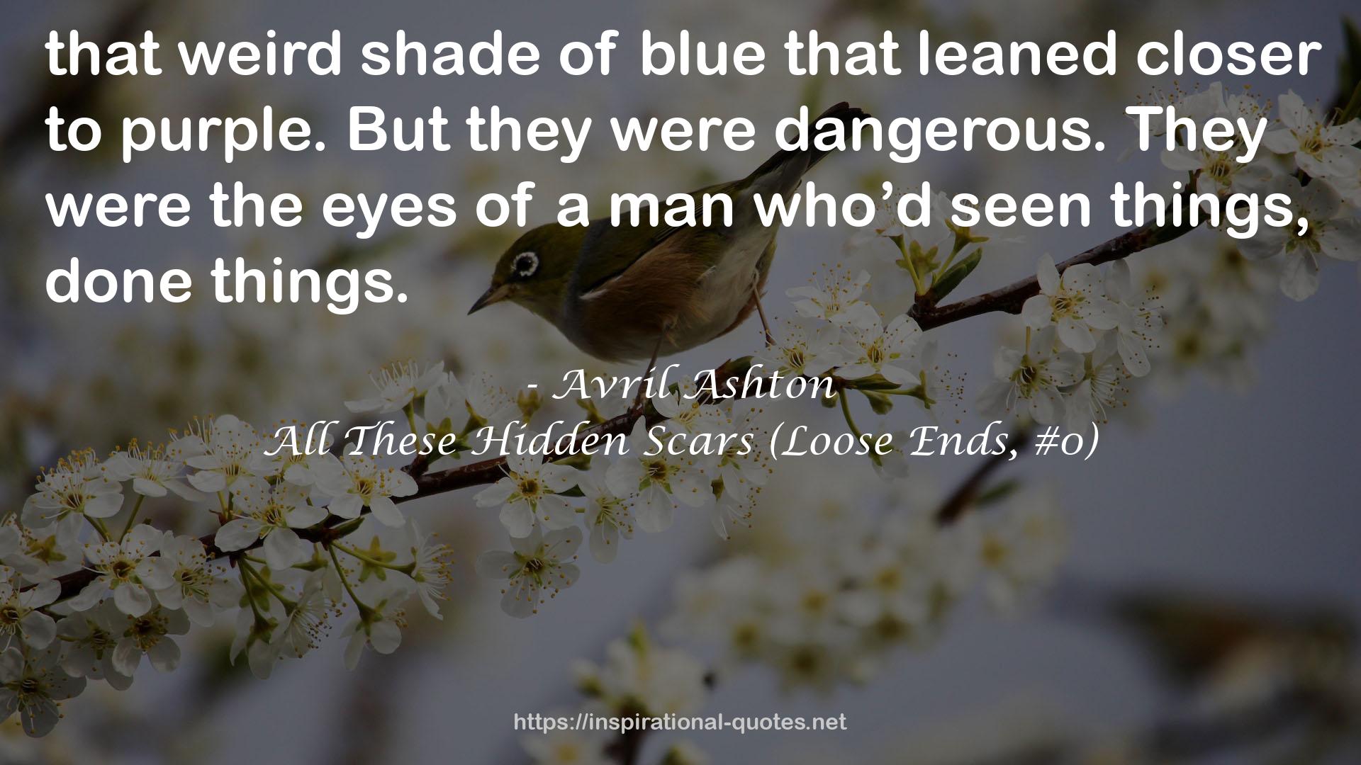 All These Hidden Scars (Loose Ends, #0) QUOTES