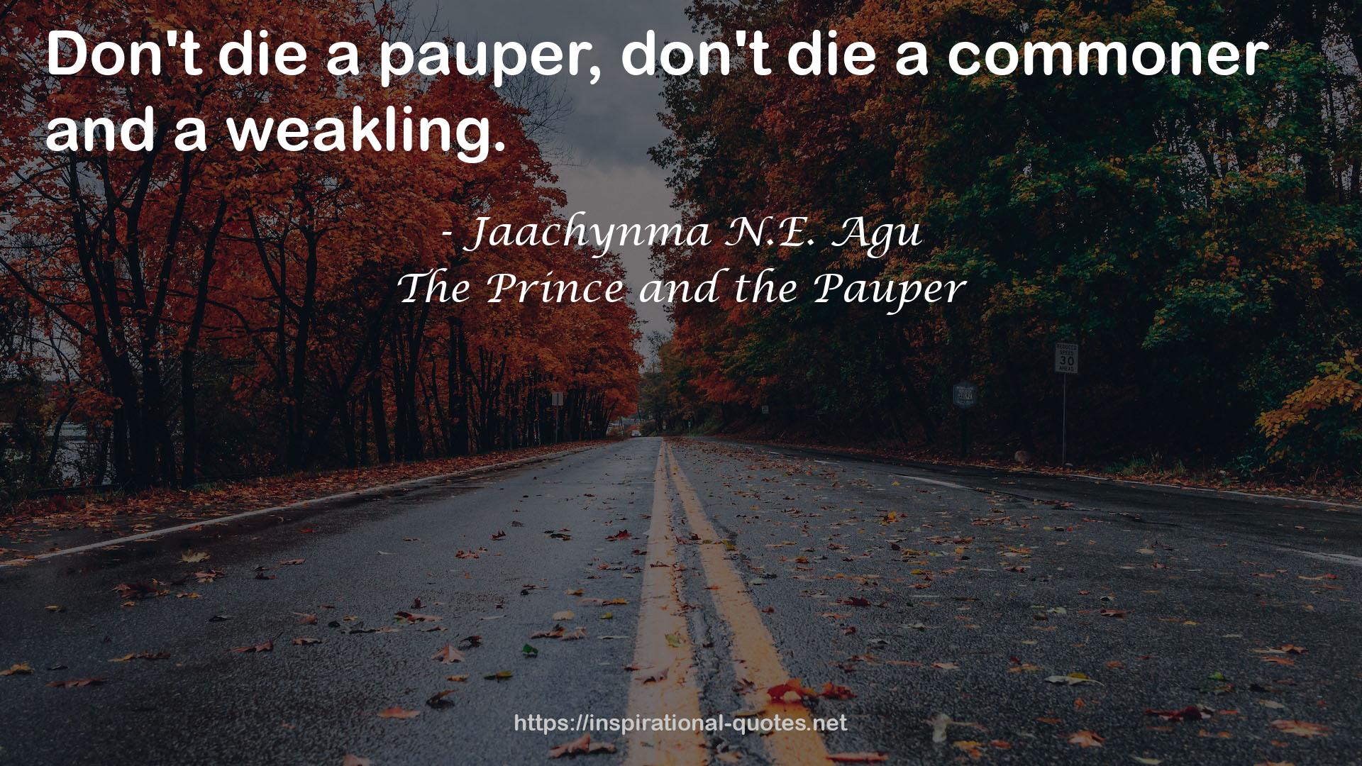 The Prince and the Pauper QUOTES